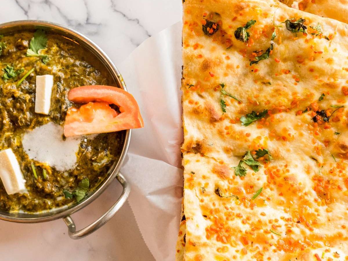 Saag Paneer.