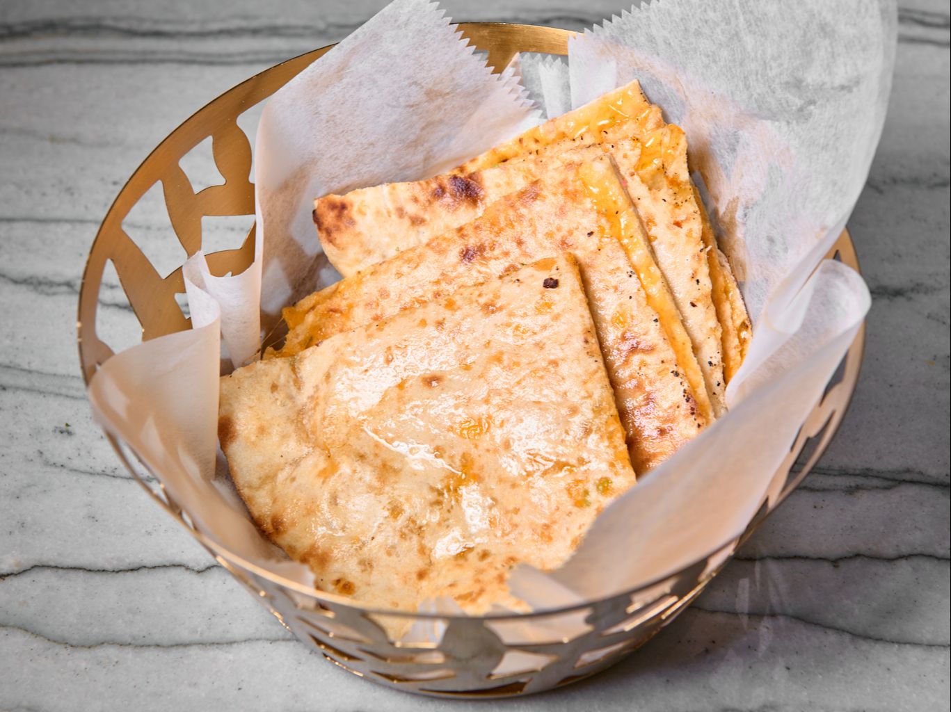 Cheddar Cheese Kulcha.