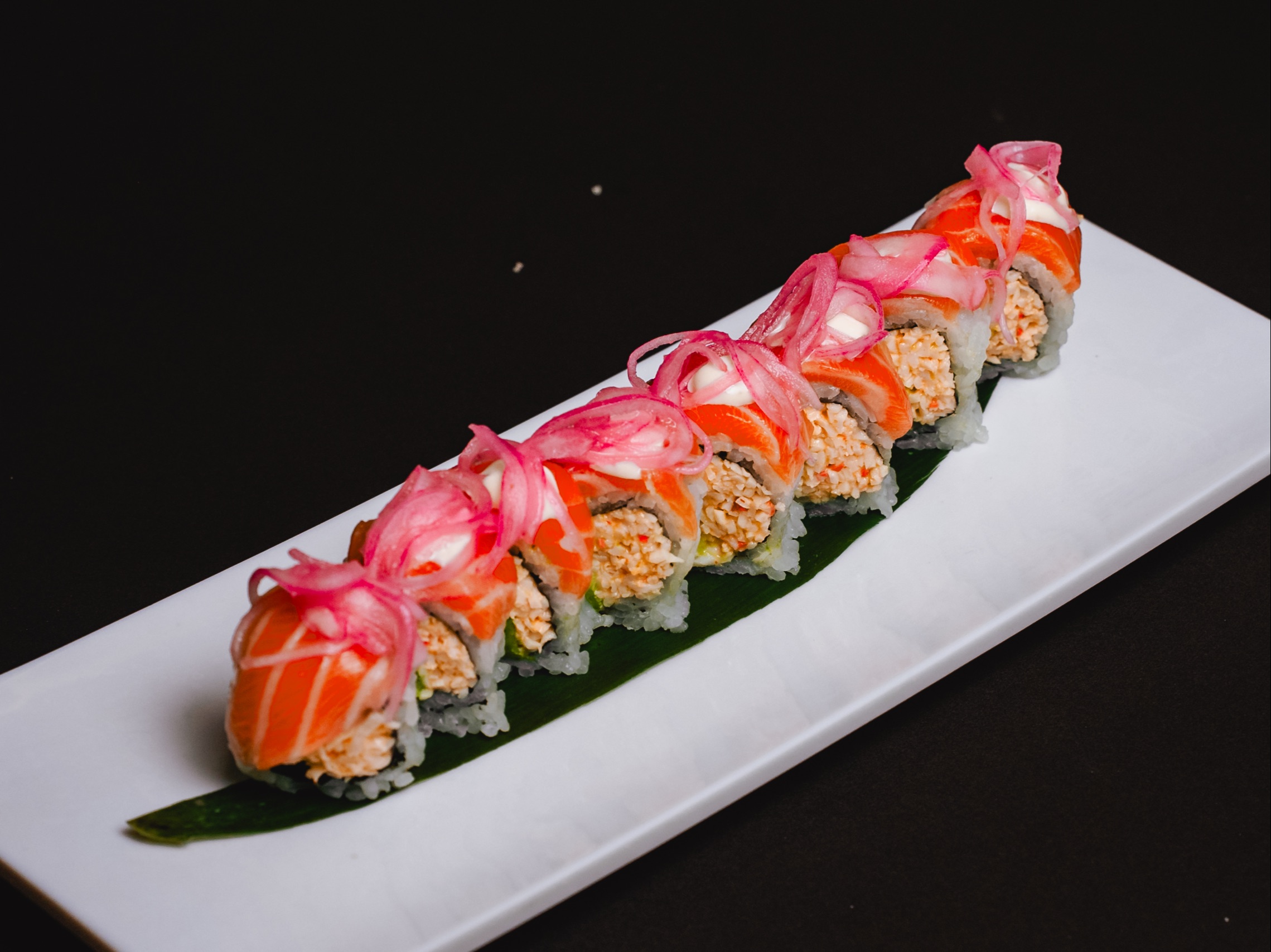 Yuzu Salmon Roll.