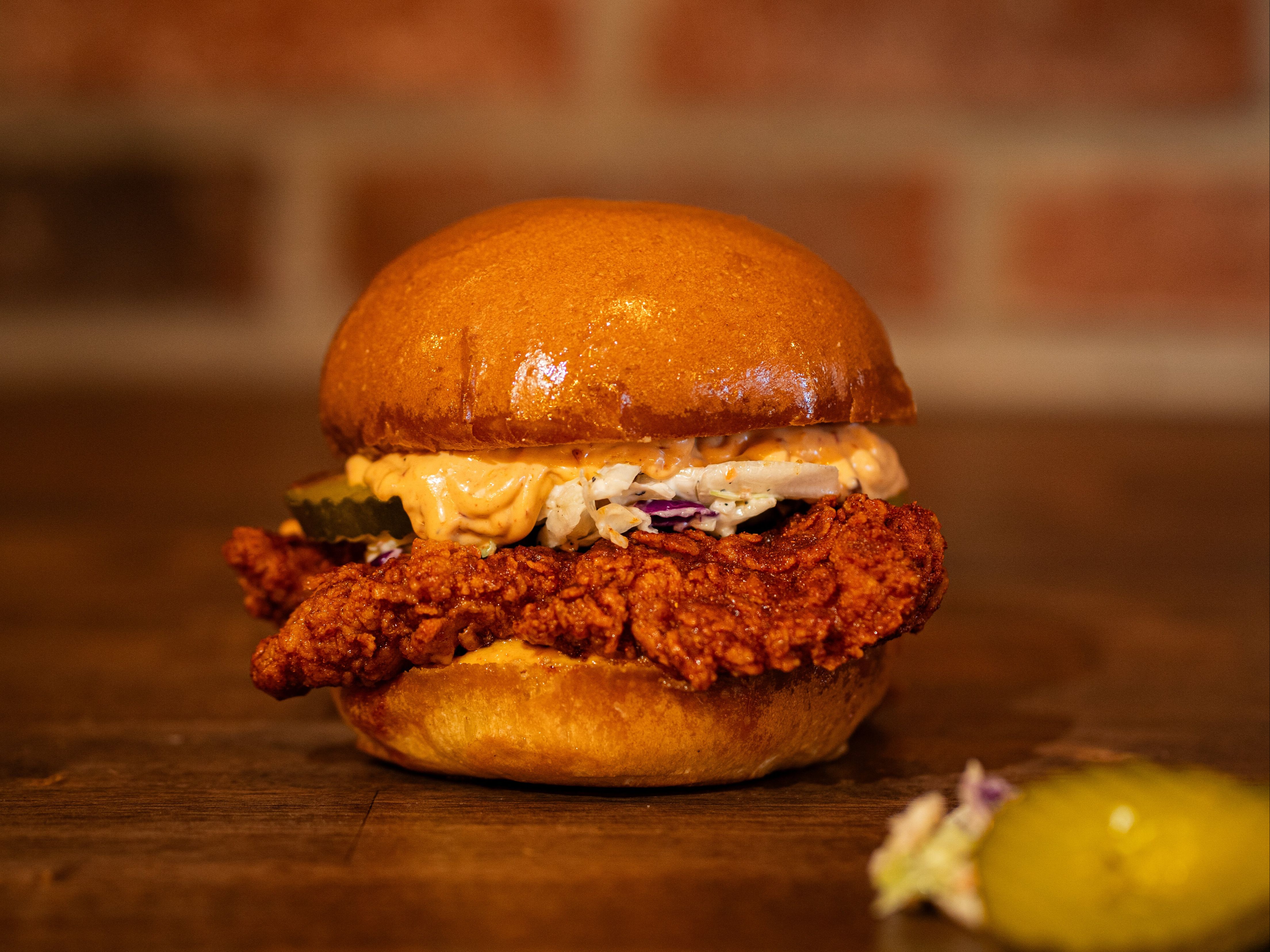 Flamin Hot Chicken Sandwich
