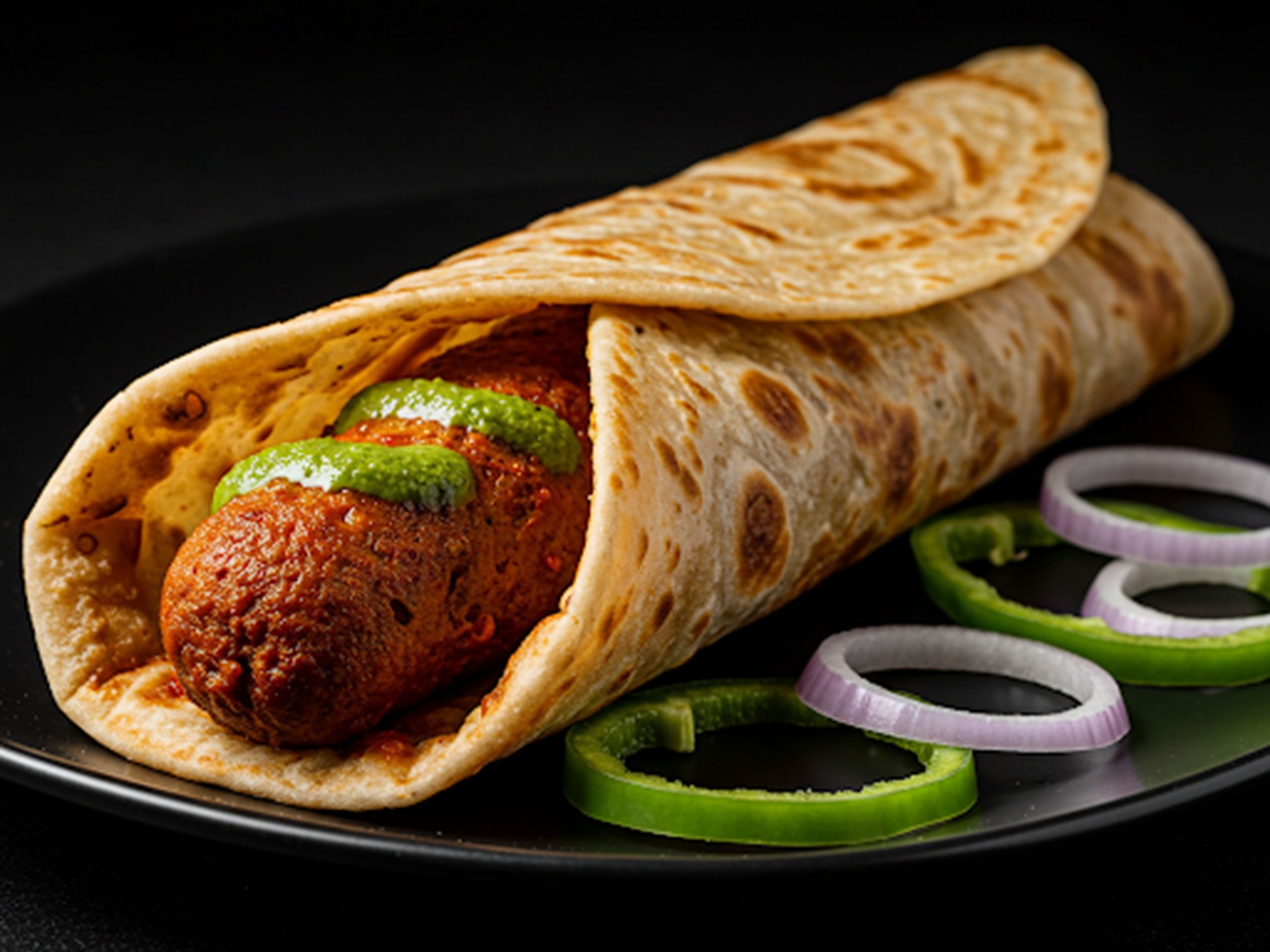 Chicken Kebab Roll.