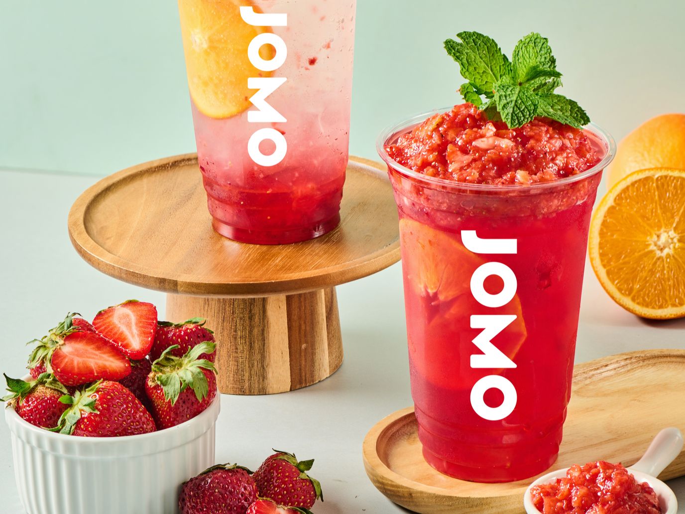 Strawberry Sunrise Refresher.