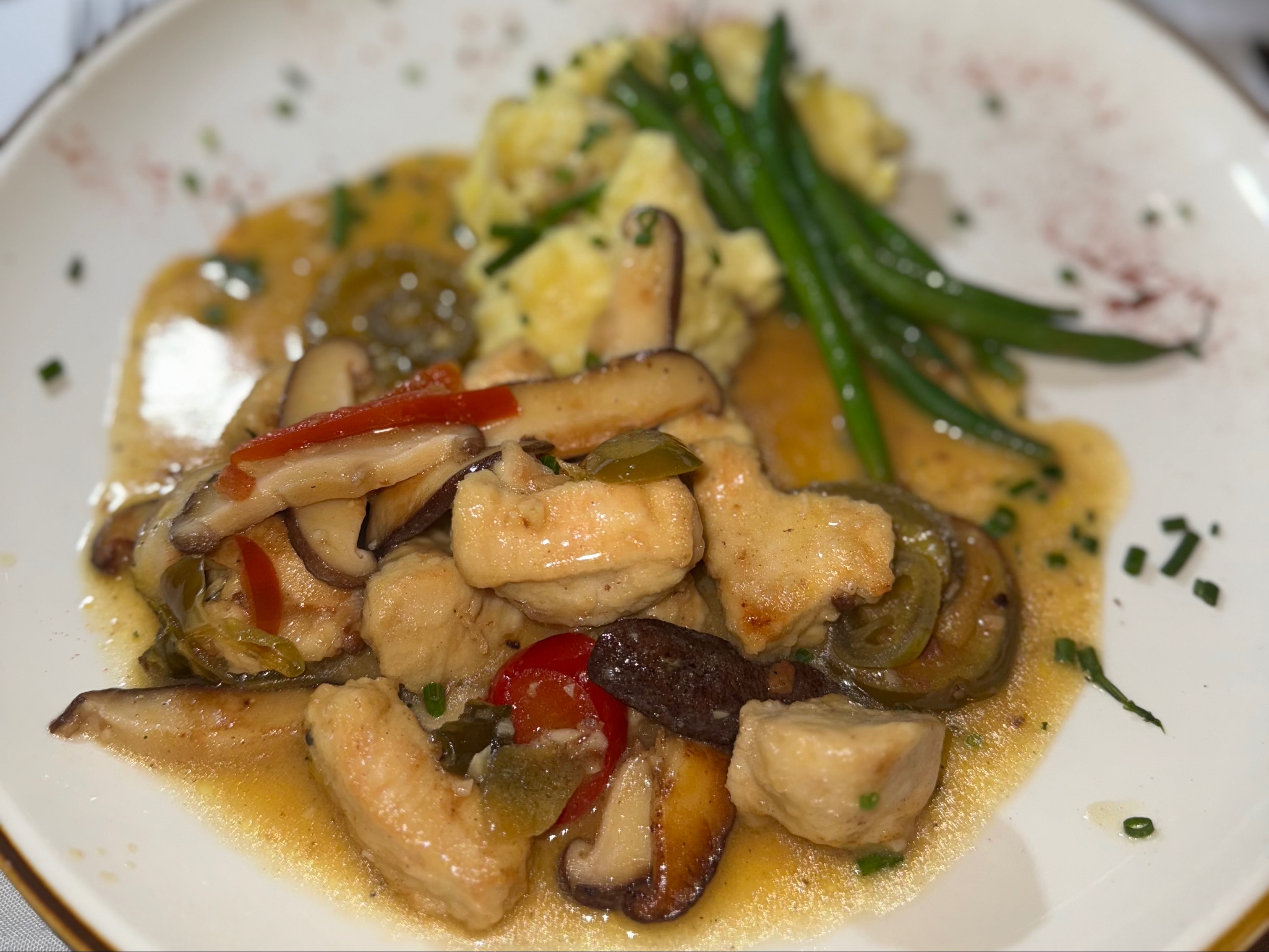 Chicken Arrabiatta.