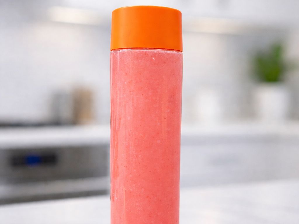 Homemade Strawberry Lemonade.
