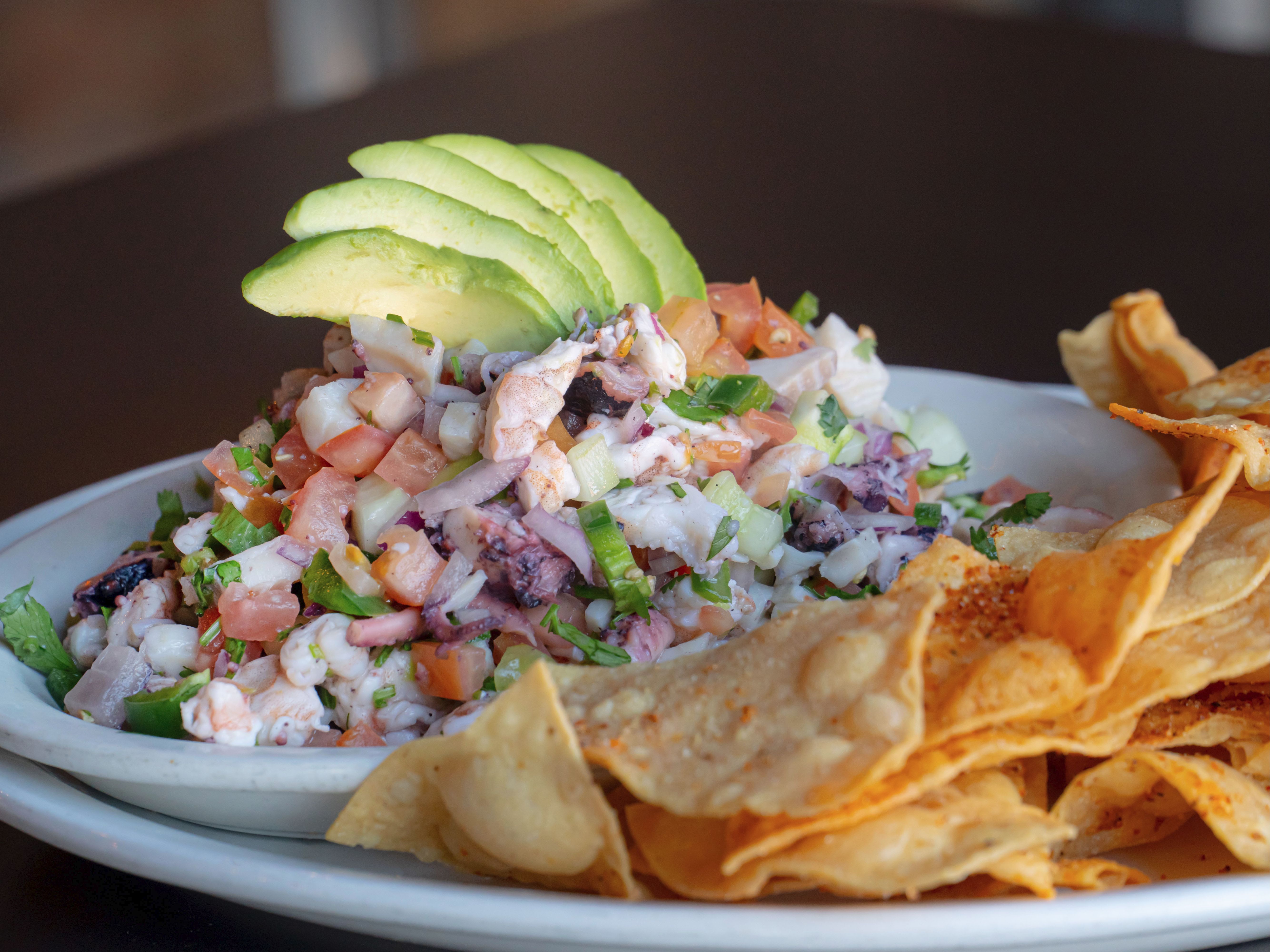 Ceviche.