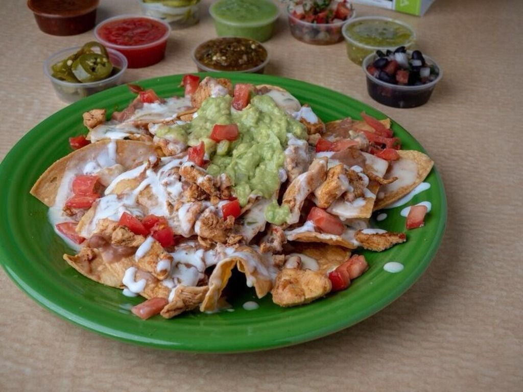 Chicken Nachos.