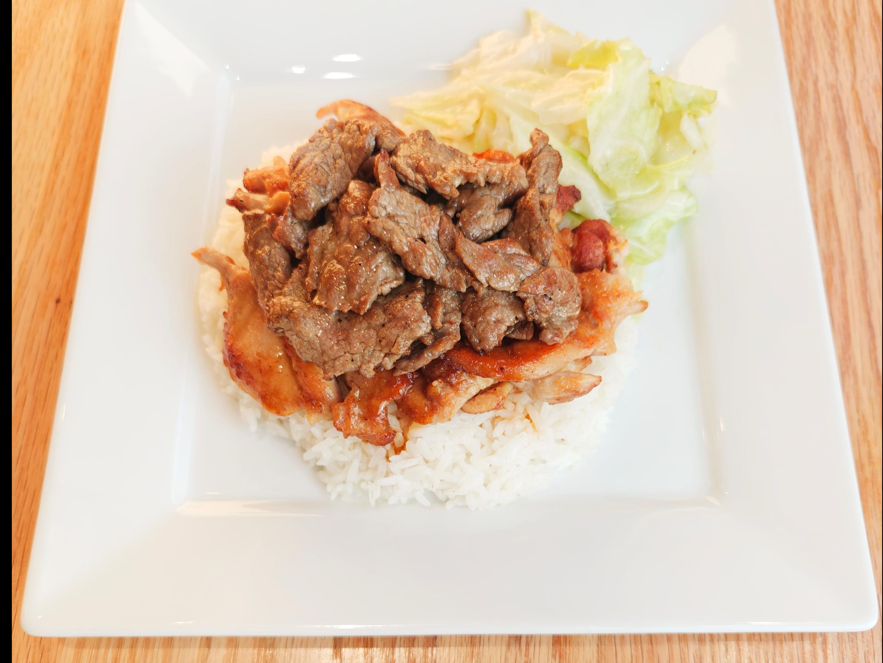 Chicken & Beef Teriyaki.
