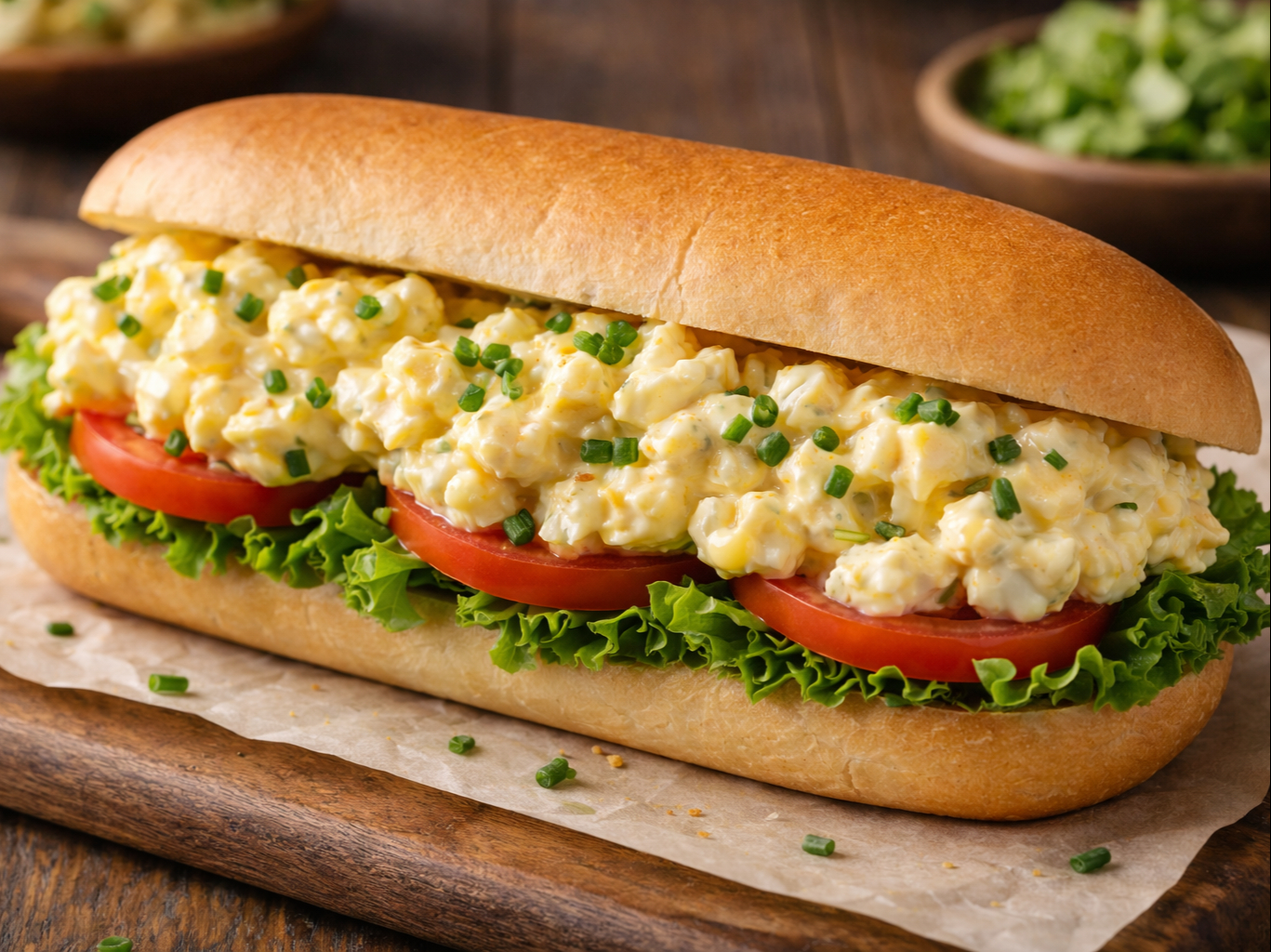 Egg Salad Sub.