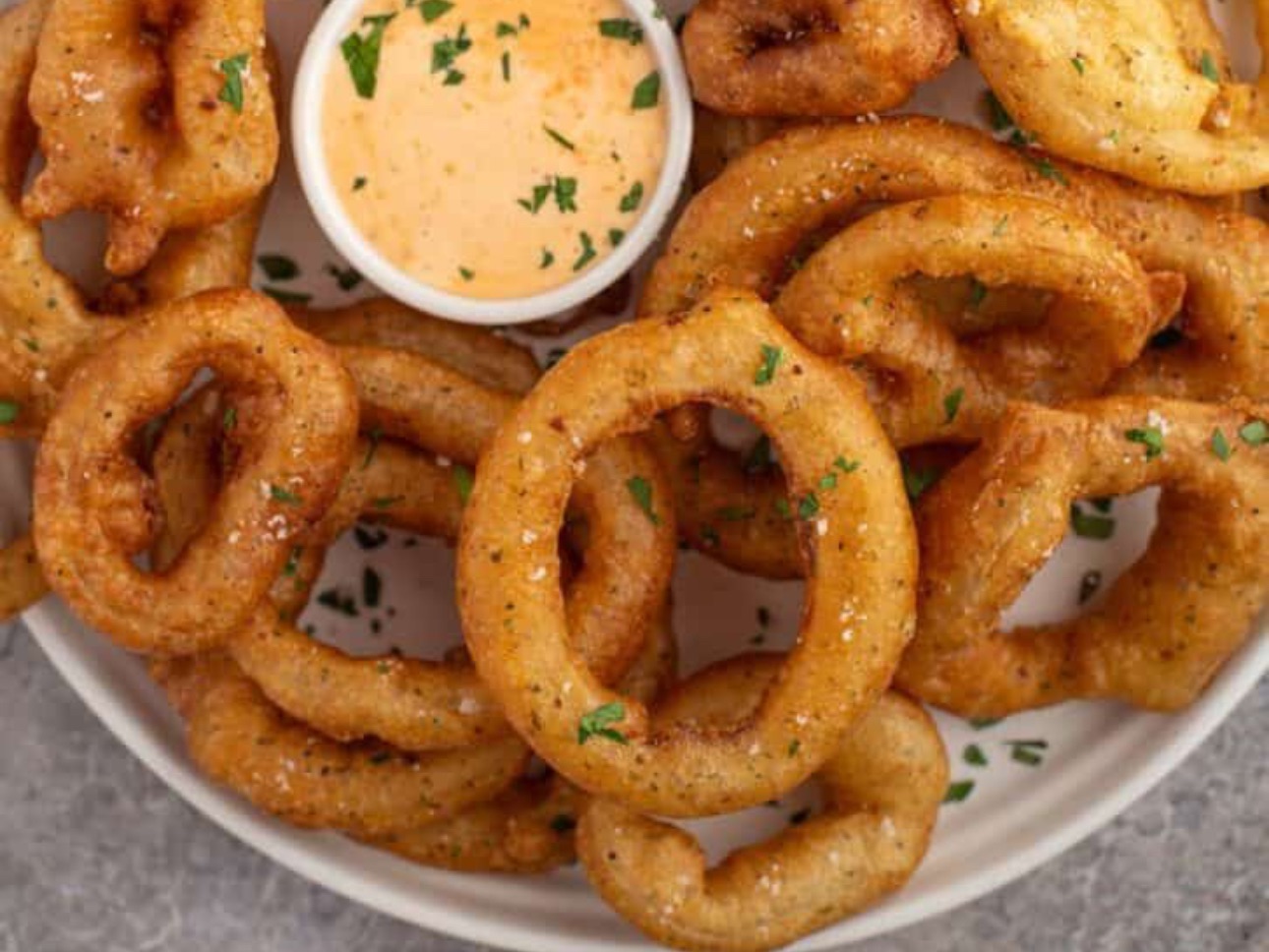 ONION RINGS.