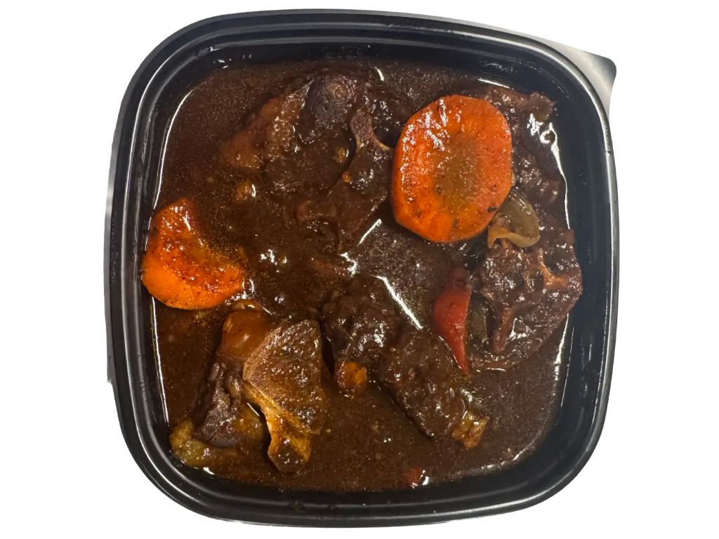 Side Oxtail stew.
