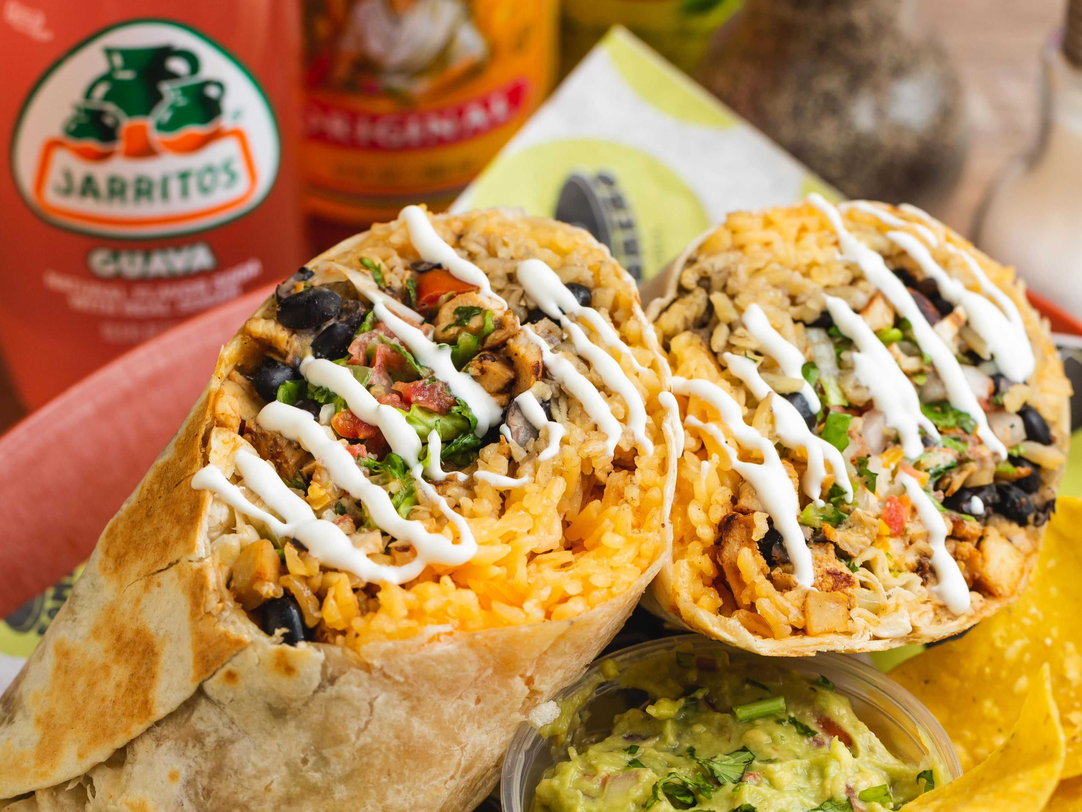 Shrimp A La Plancha Burrito