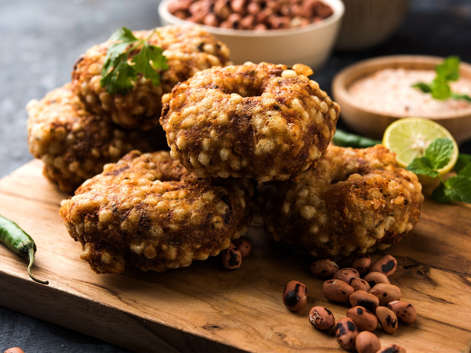 Sabudana Vada (3pcs).