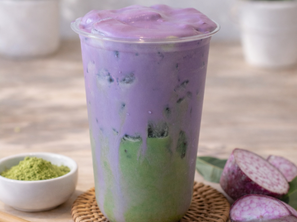 Matcha Taro cloud.