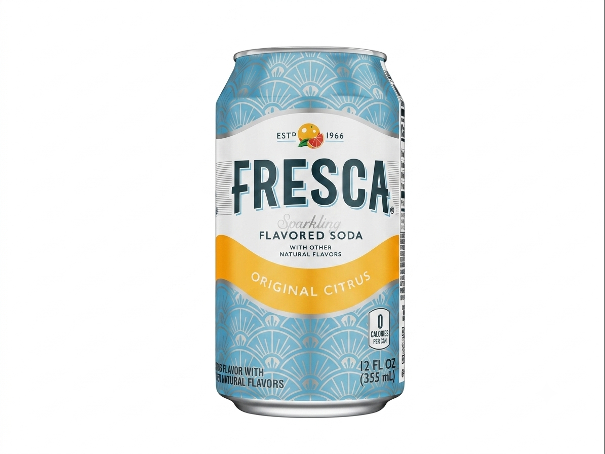 Fresca grapefruit citrus.