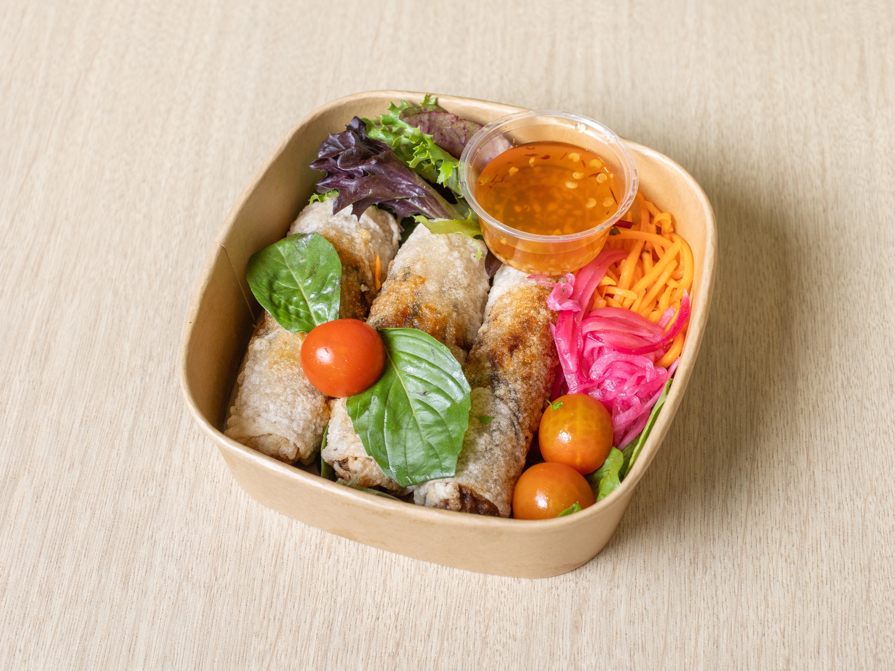 Fried Pork Spring Rolls