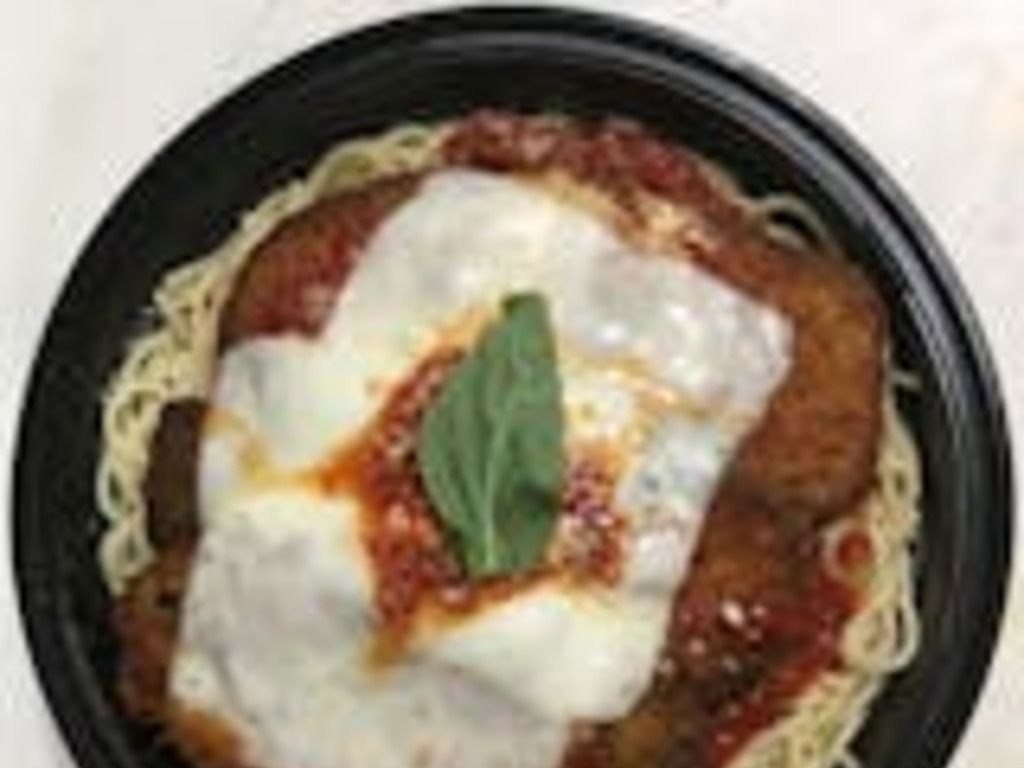 Eggplant Parm Entree.
