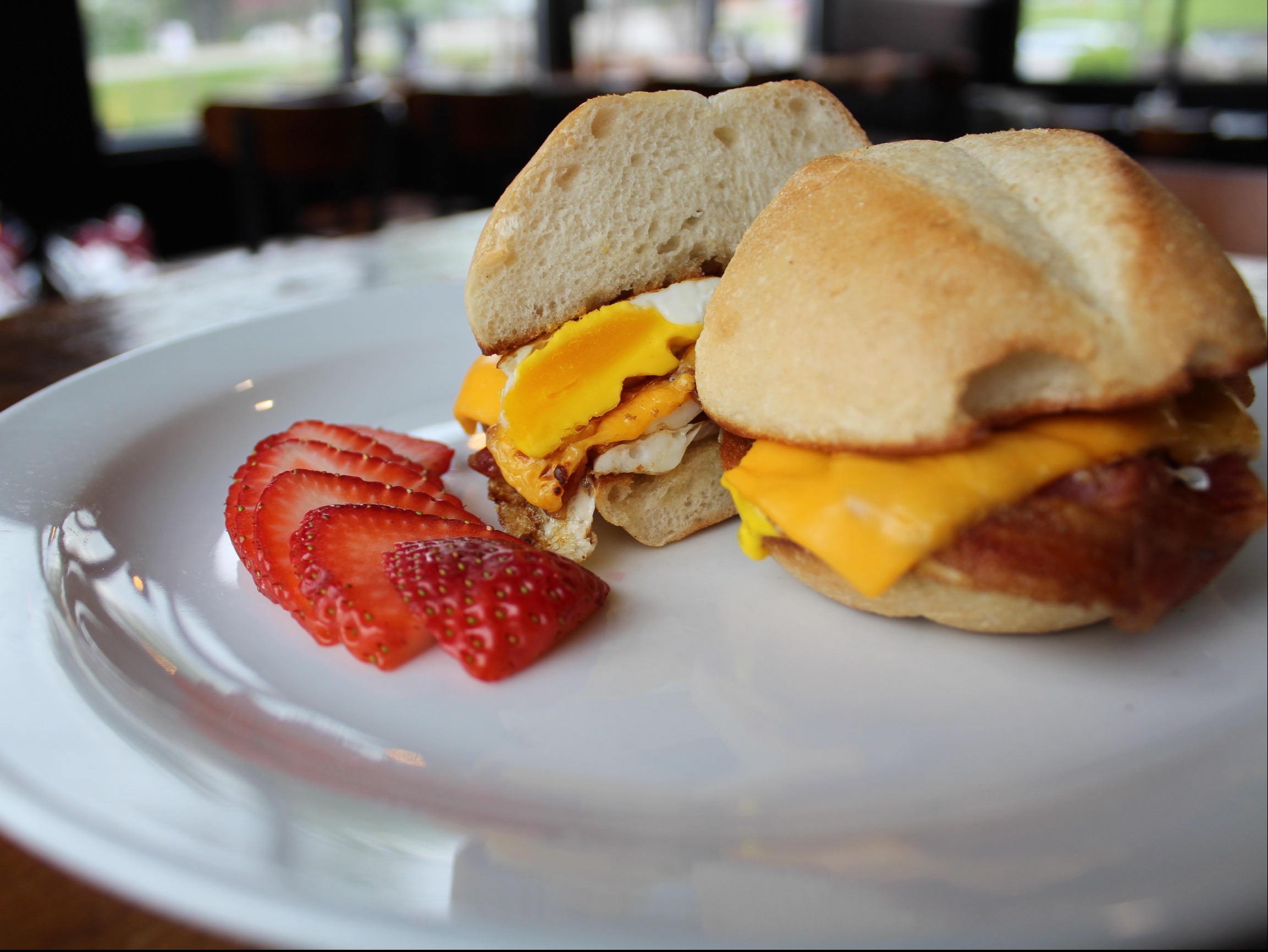 Bacon, Egg & Cheese Sandwich.