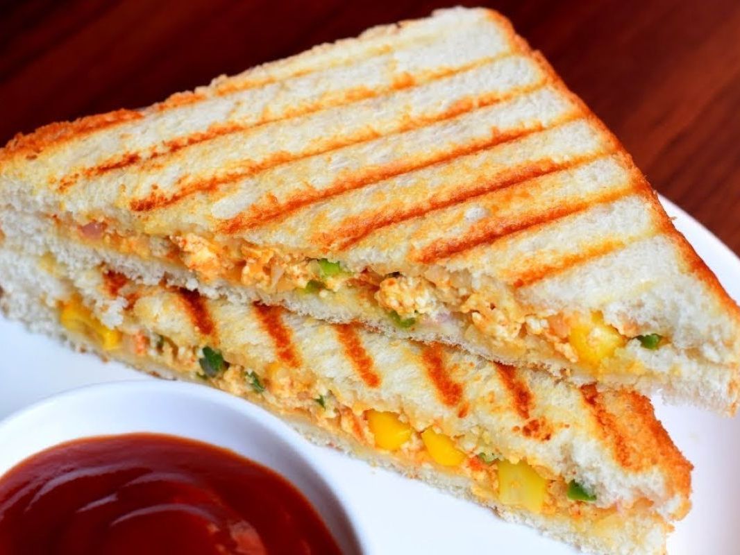Paneer Sandwich.