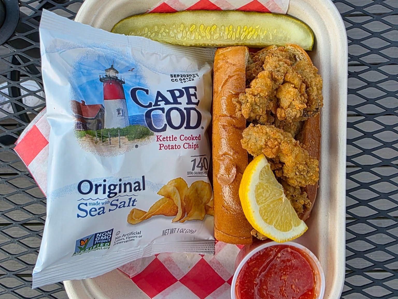 Fried Oyster Roll.