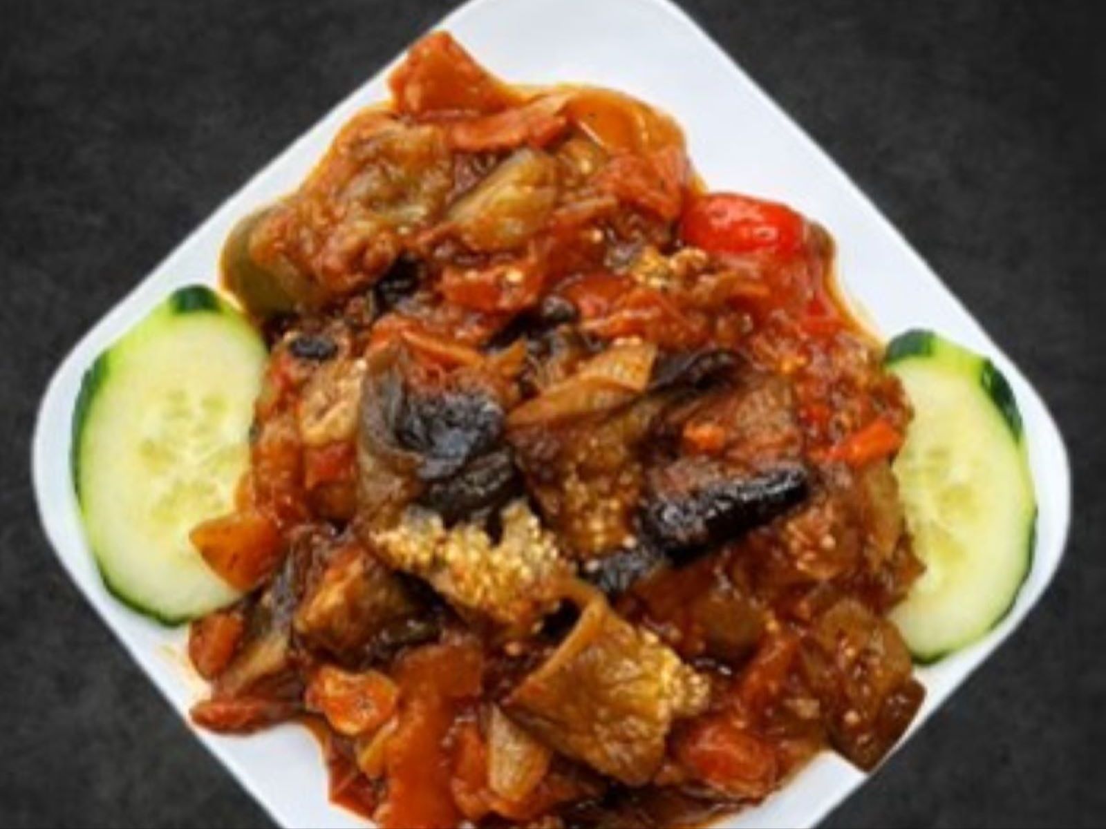 Eggplant W/ Tomato Sauce 1\4 LB.