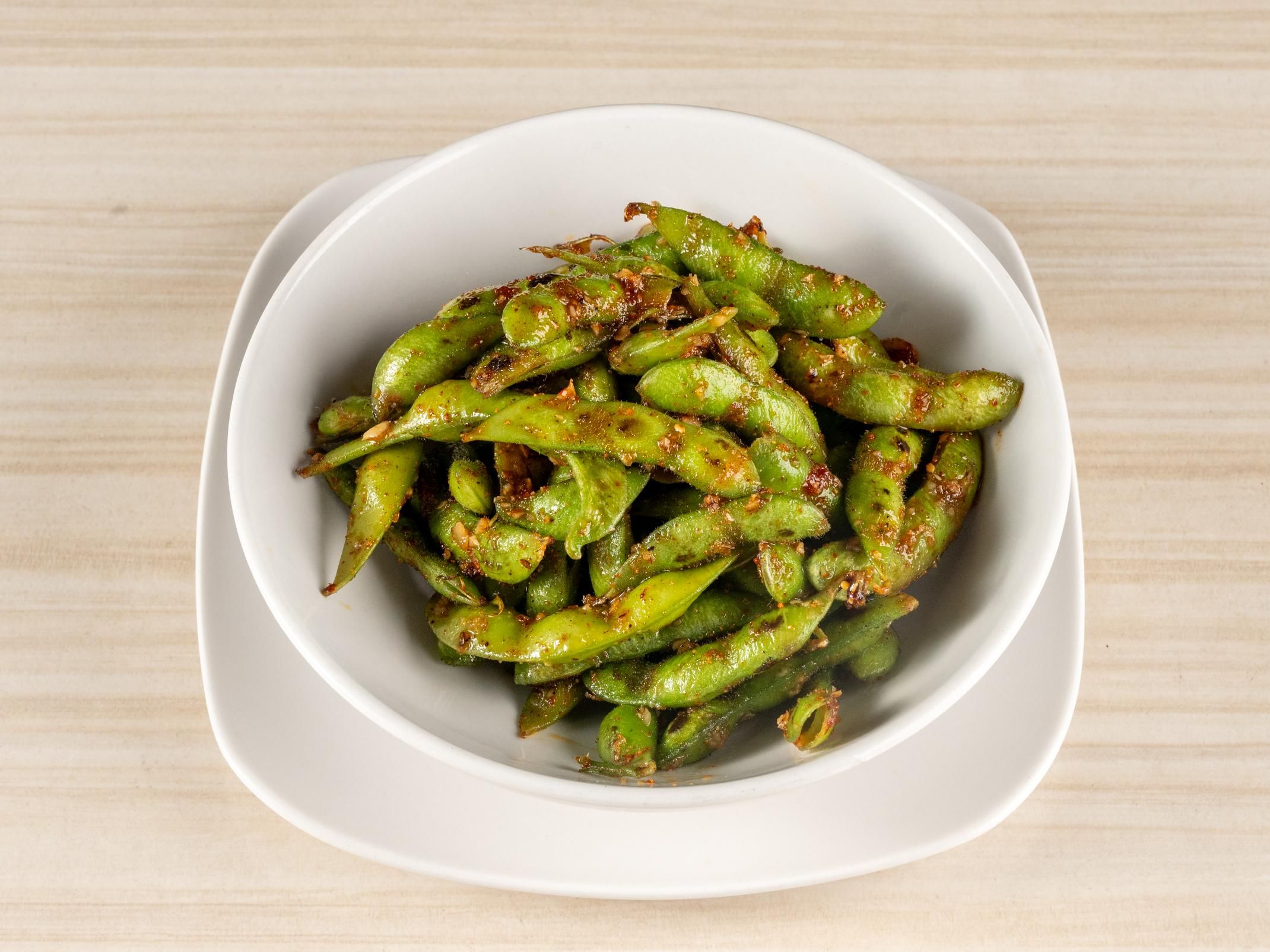 Spicy Edamame.