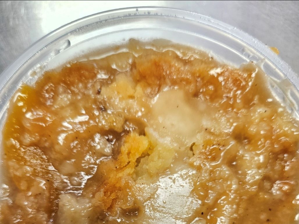 Peach Cobbler.