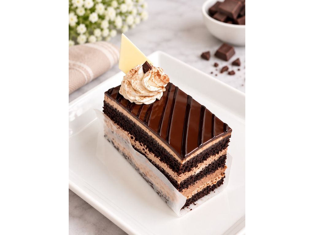 Chocolate Moose Eggless.