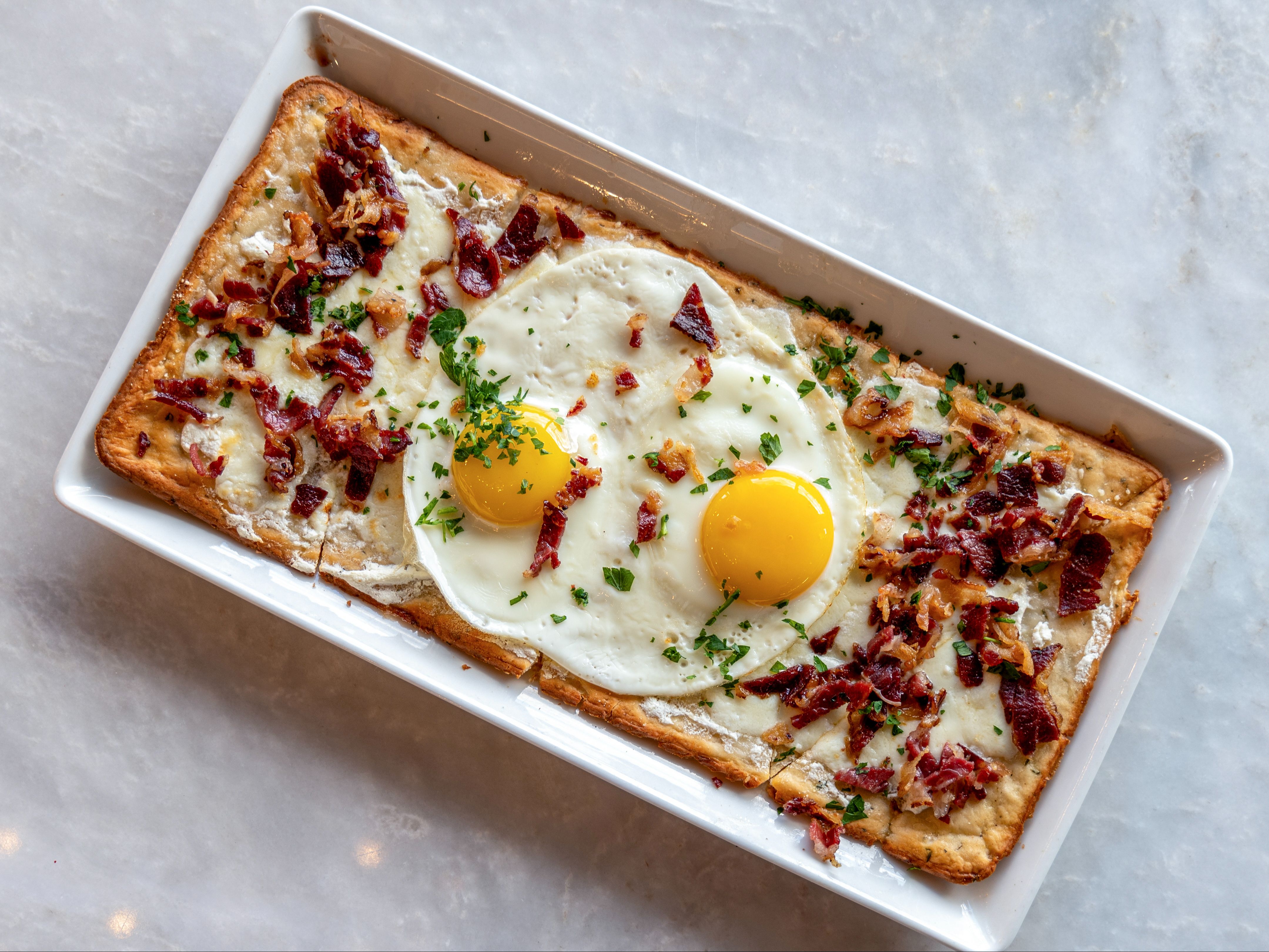 Breakfast Pizza.