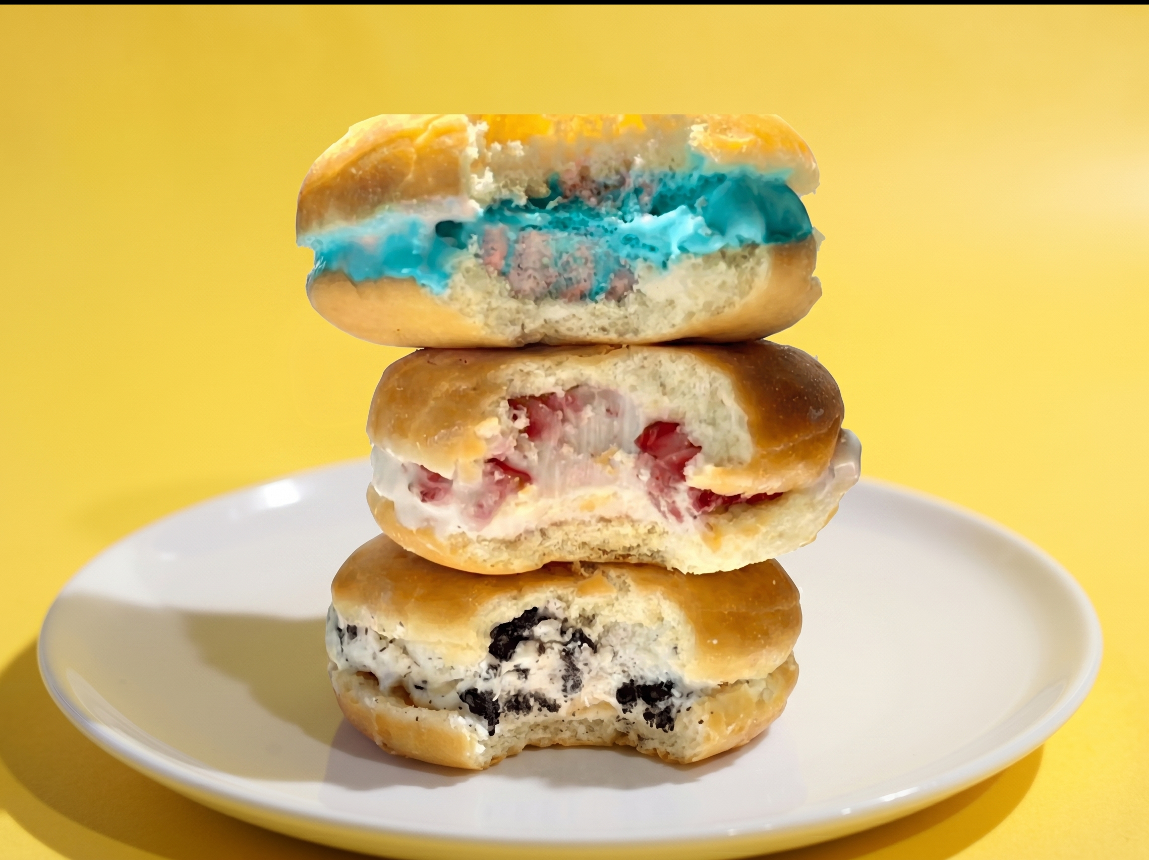 Mint Chocolate Chip Pressed Dough.