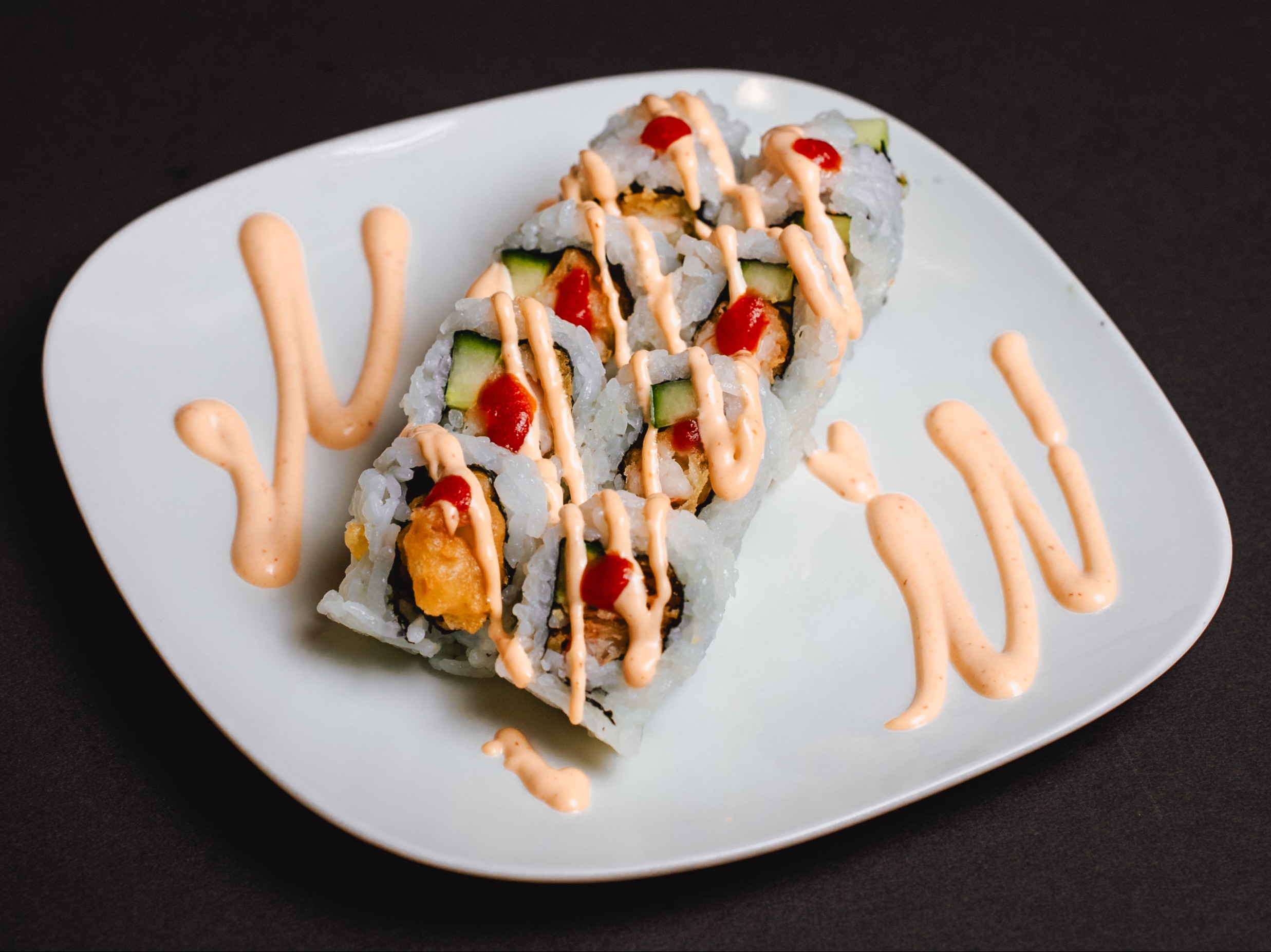 Spicy Shrimp Tempura Roll.