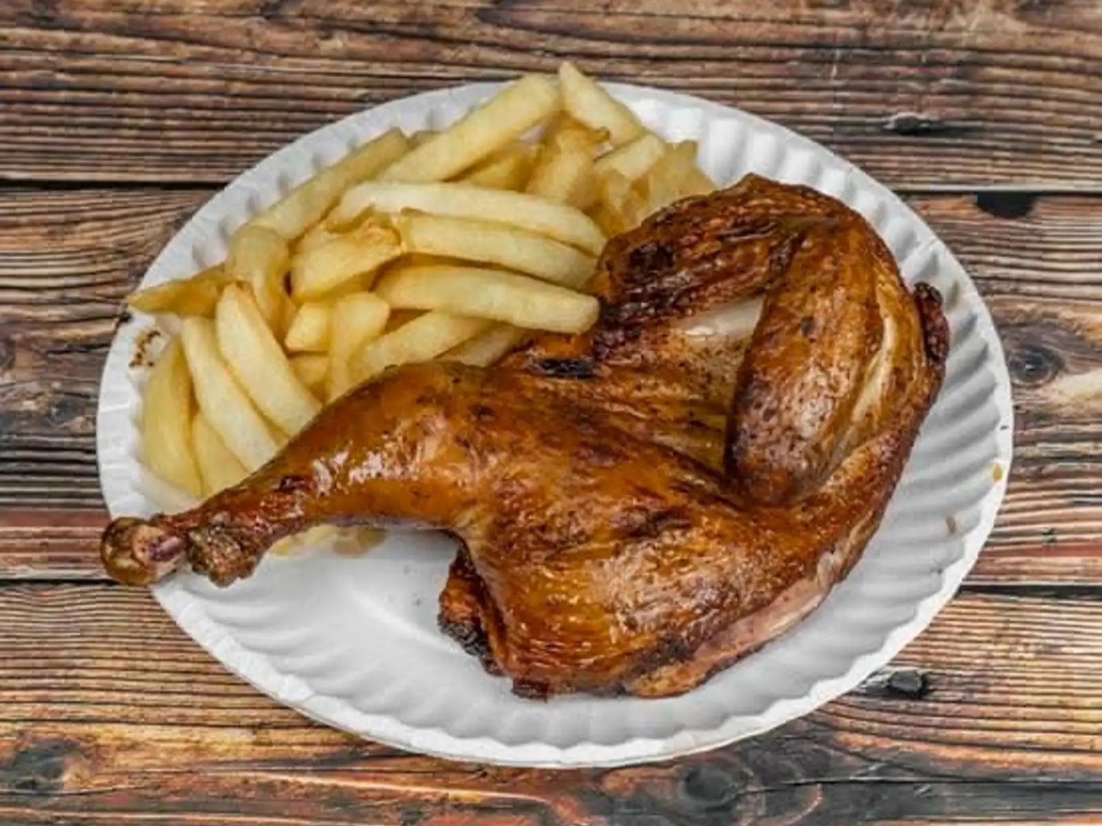 Half BBQ Chicken.