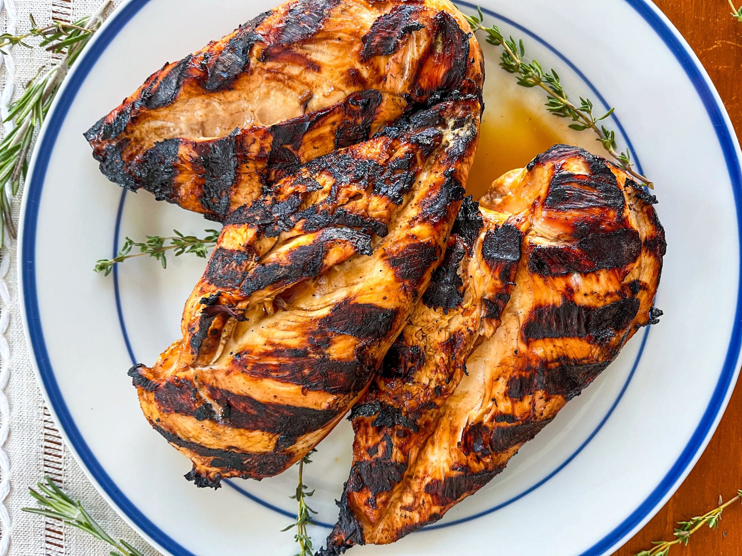 Grilled Chicken Dinner.