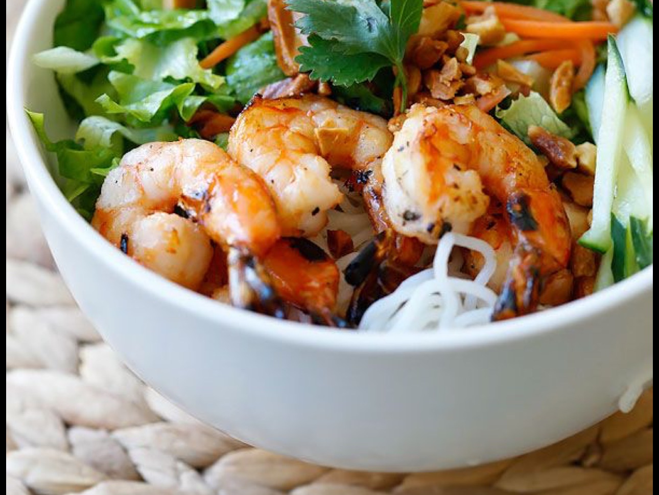 38 Grilled Shrimp Vermicelli.