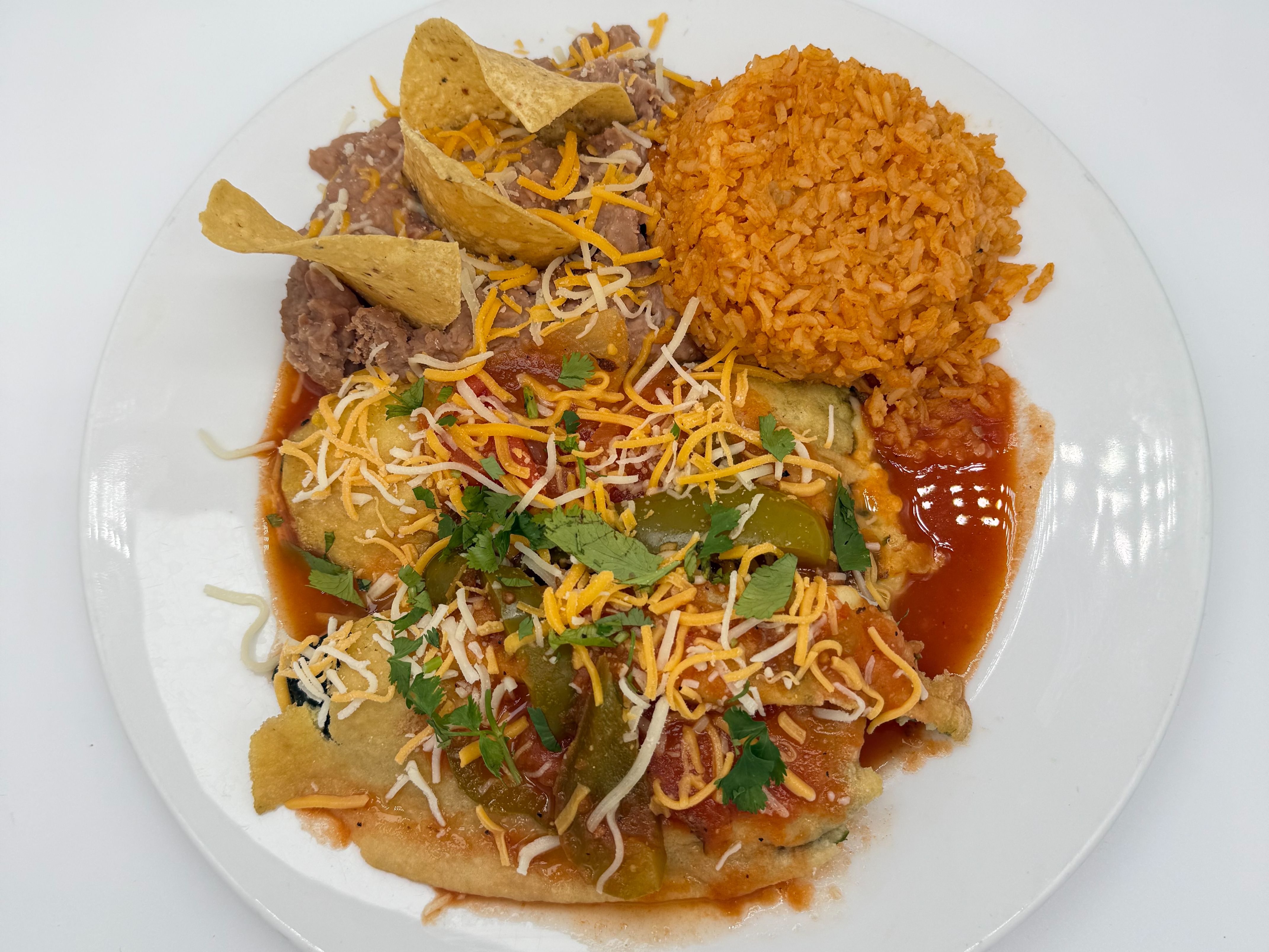 2 Chile Rellenos Combo.