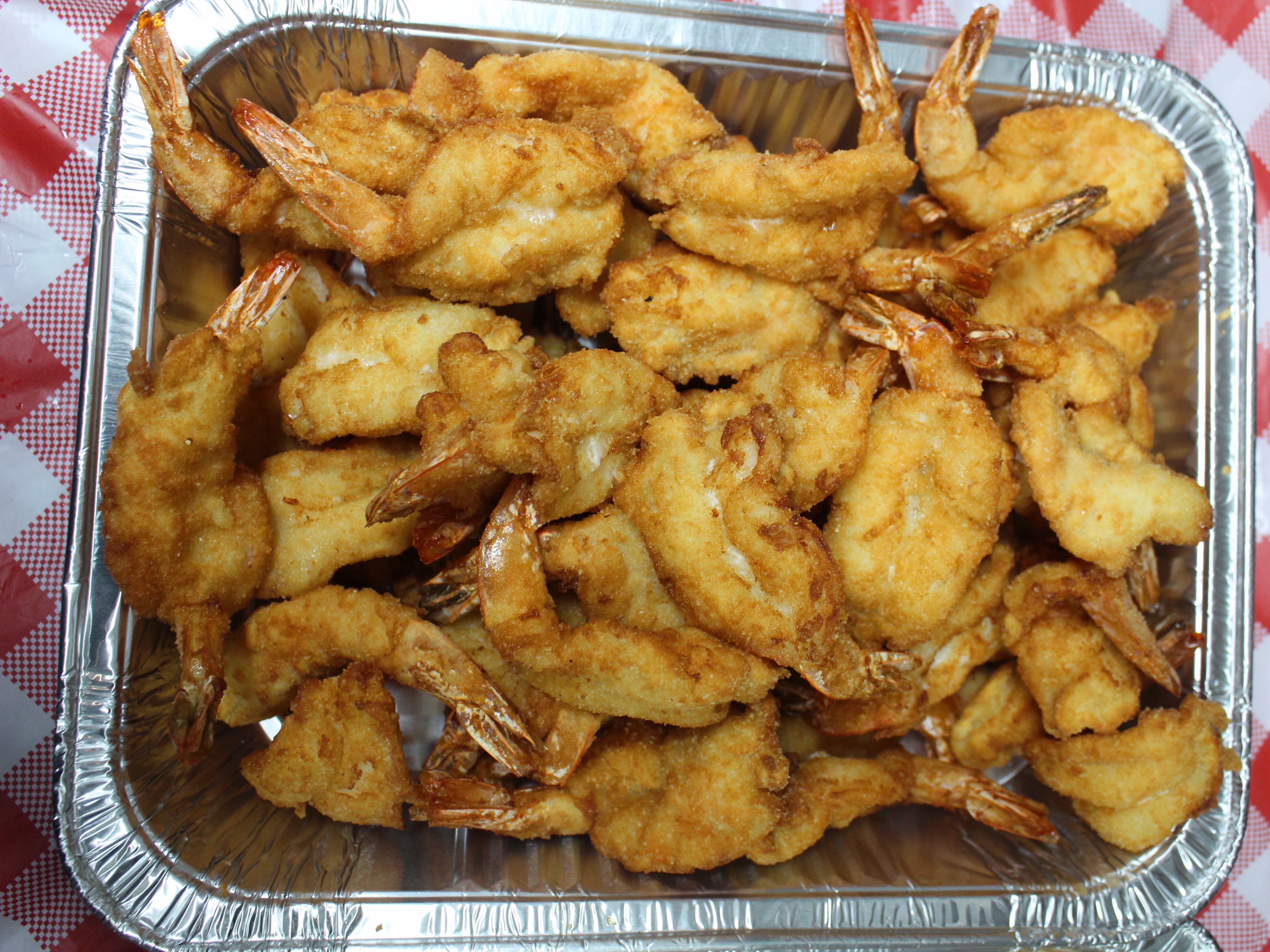 30. Deep Fried Jumbo Shrimp.
