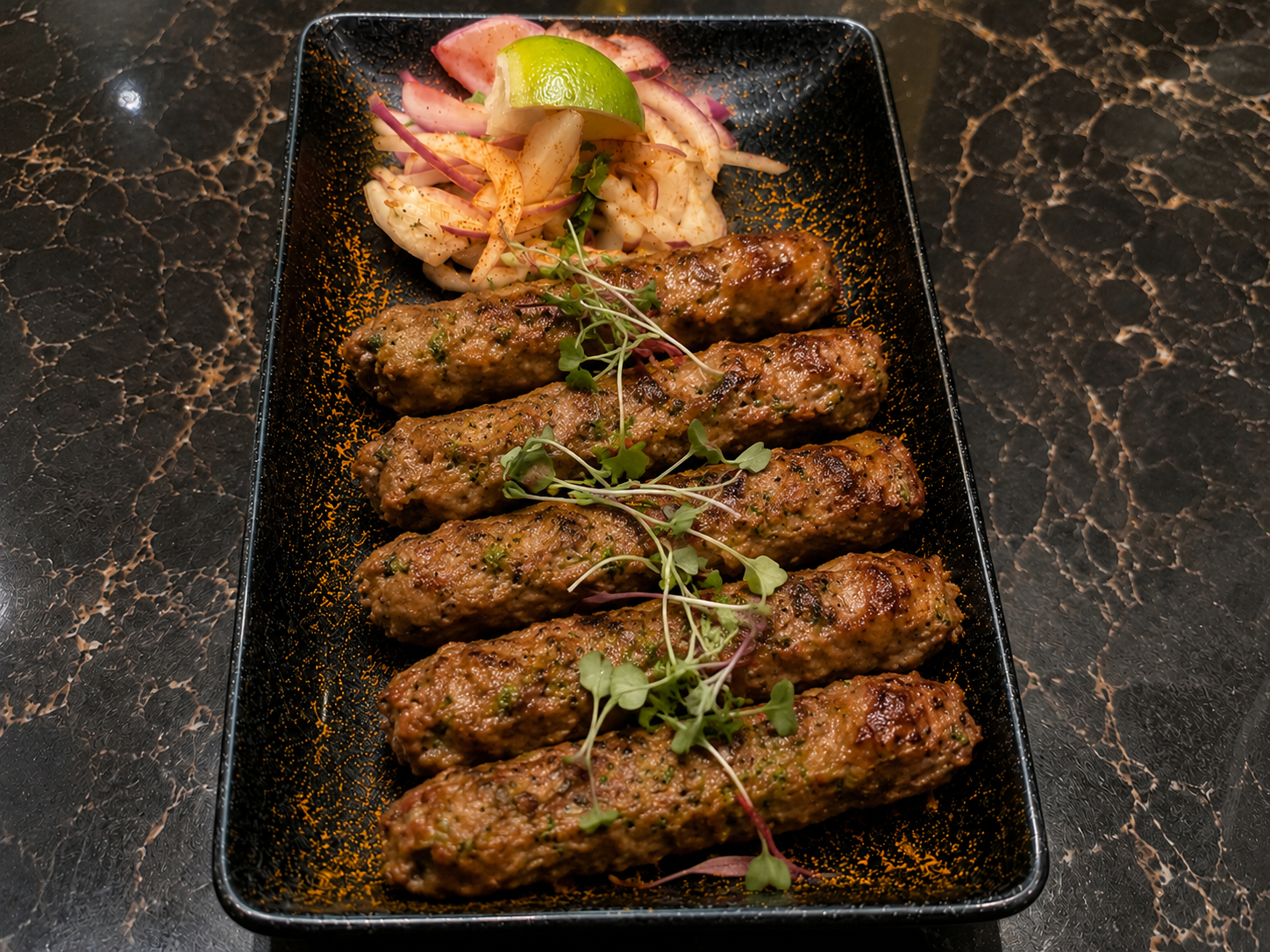 Rustic Smoked Lamb Kebabs.