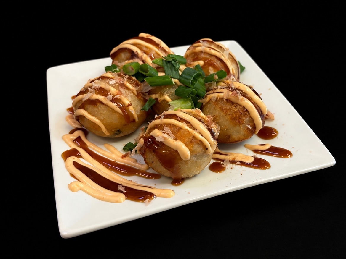 Takoyaki.