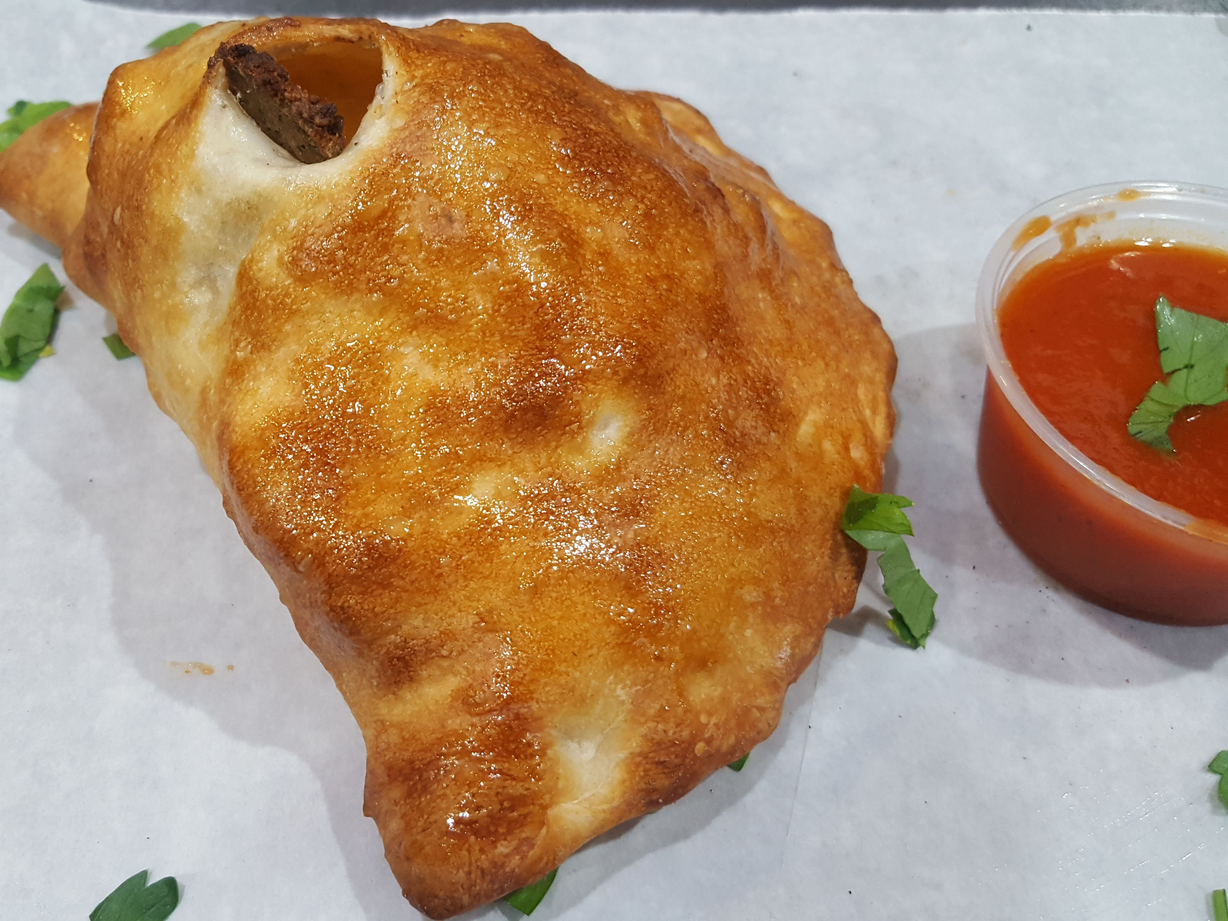 Cheese Calzone.