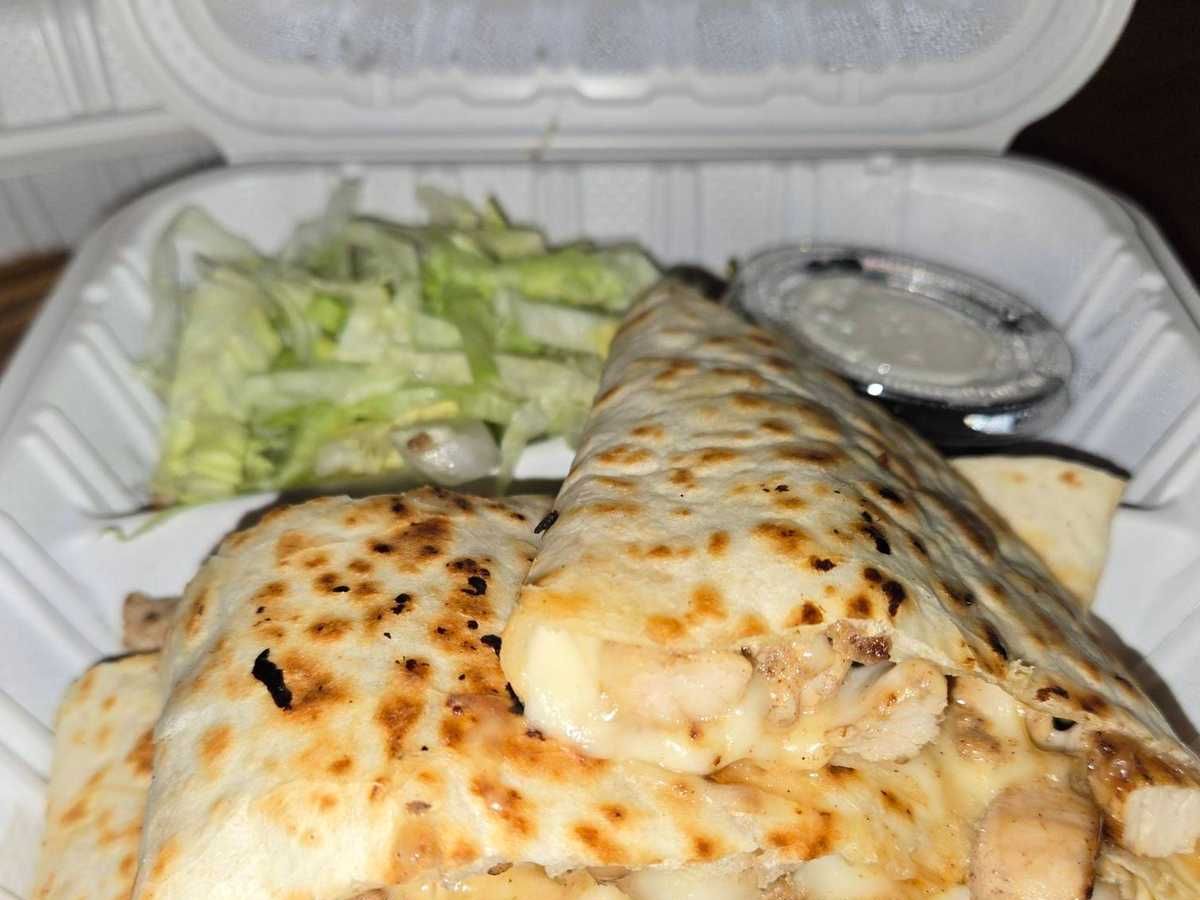 Chicken Quesadilla.