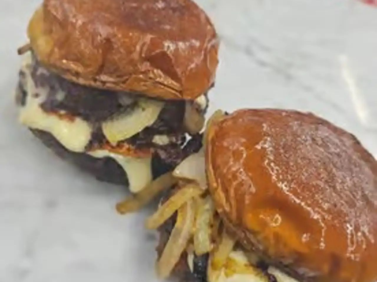 Philly Cheesesteak Burger Combo
