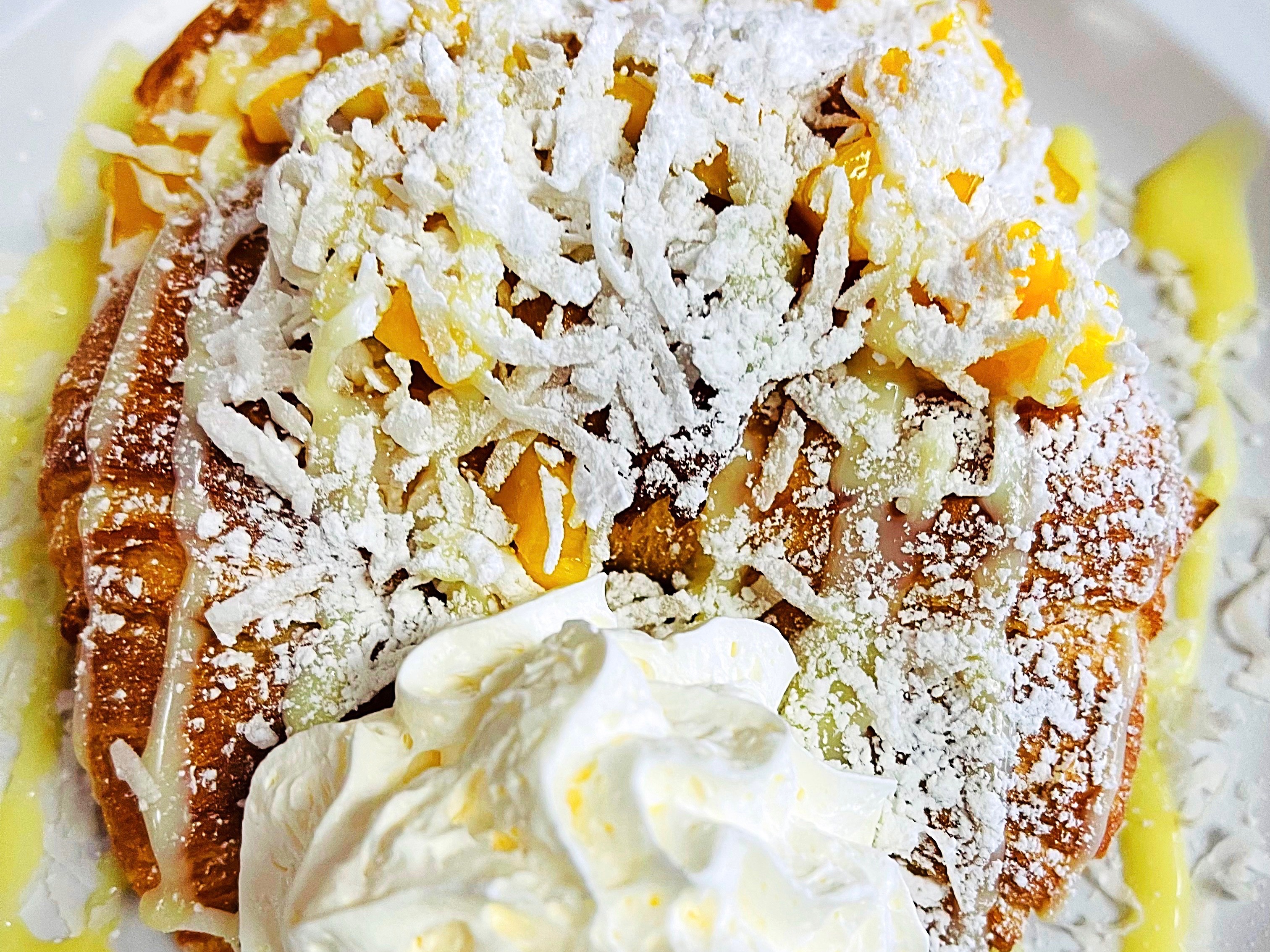 Mango Coconut Croissants