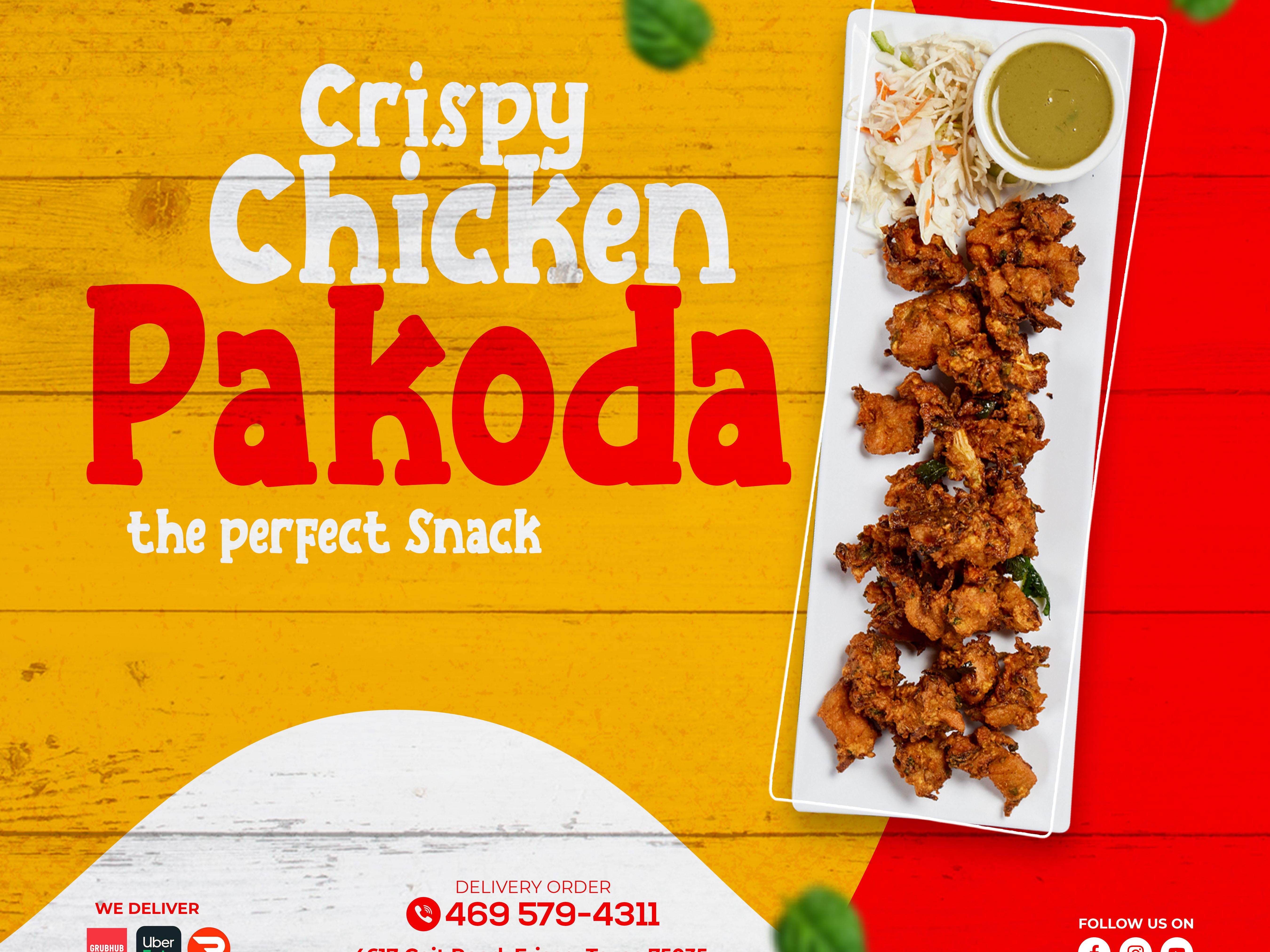 Chicken Pakoda.