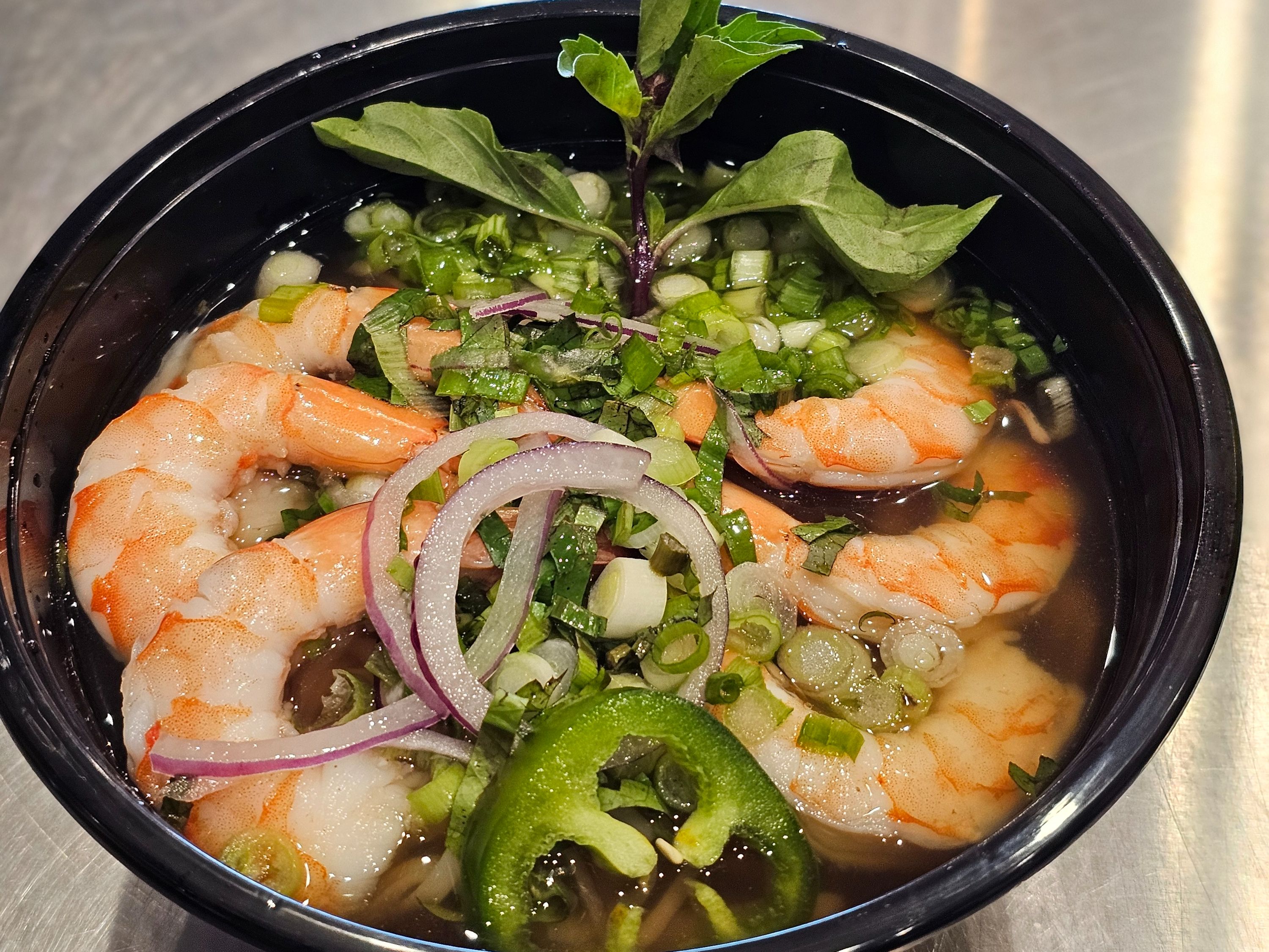 Phở Shrimp.