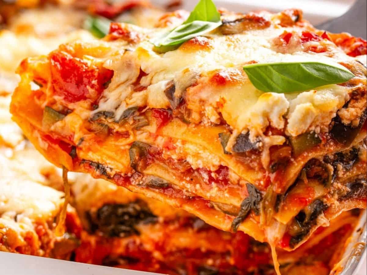 Vegetable Lasagna.