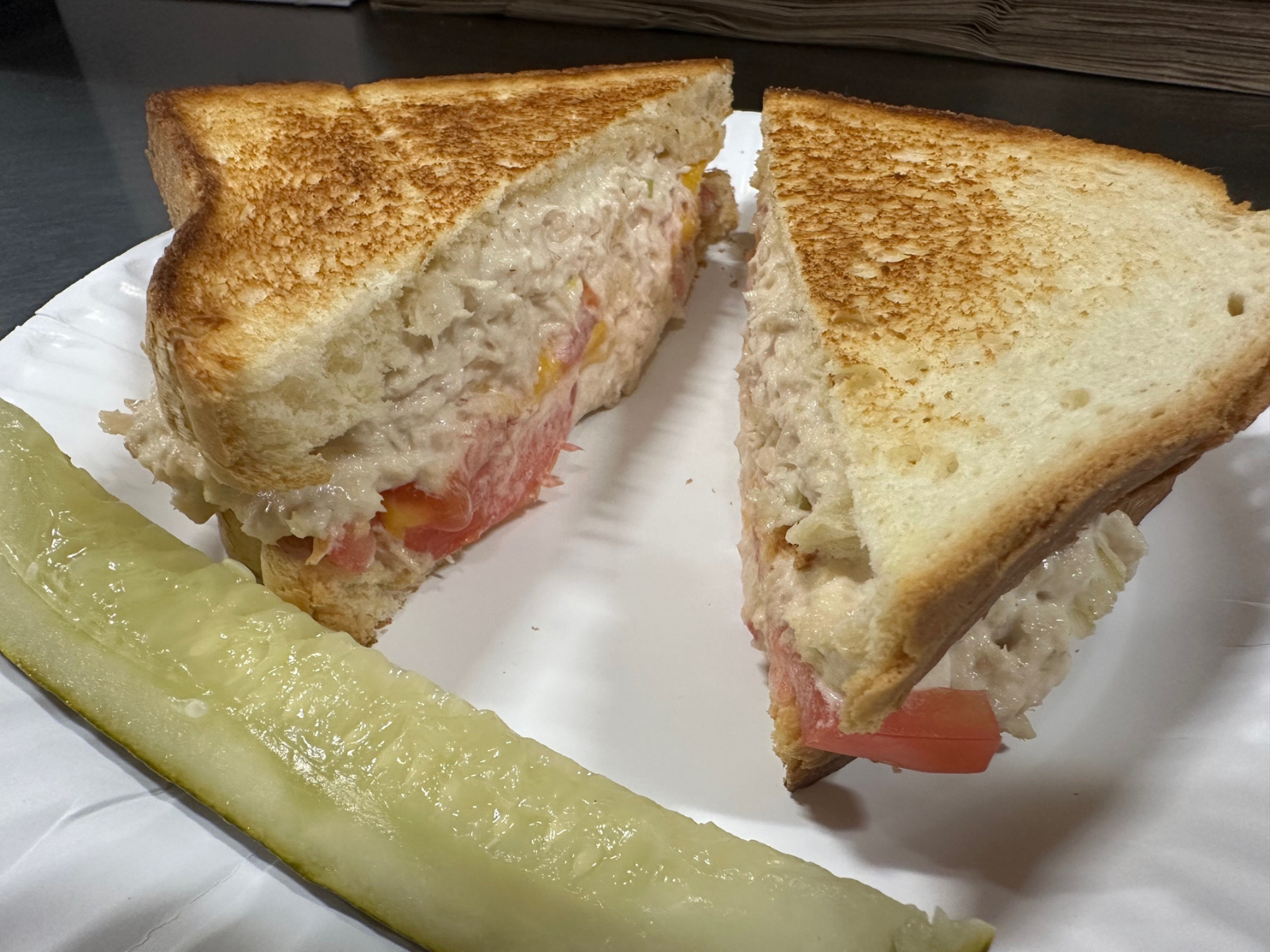Tuna Melt Sandwich (online)