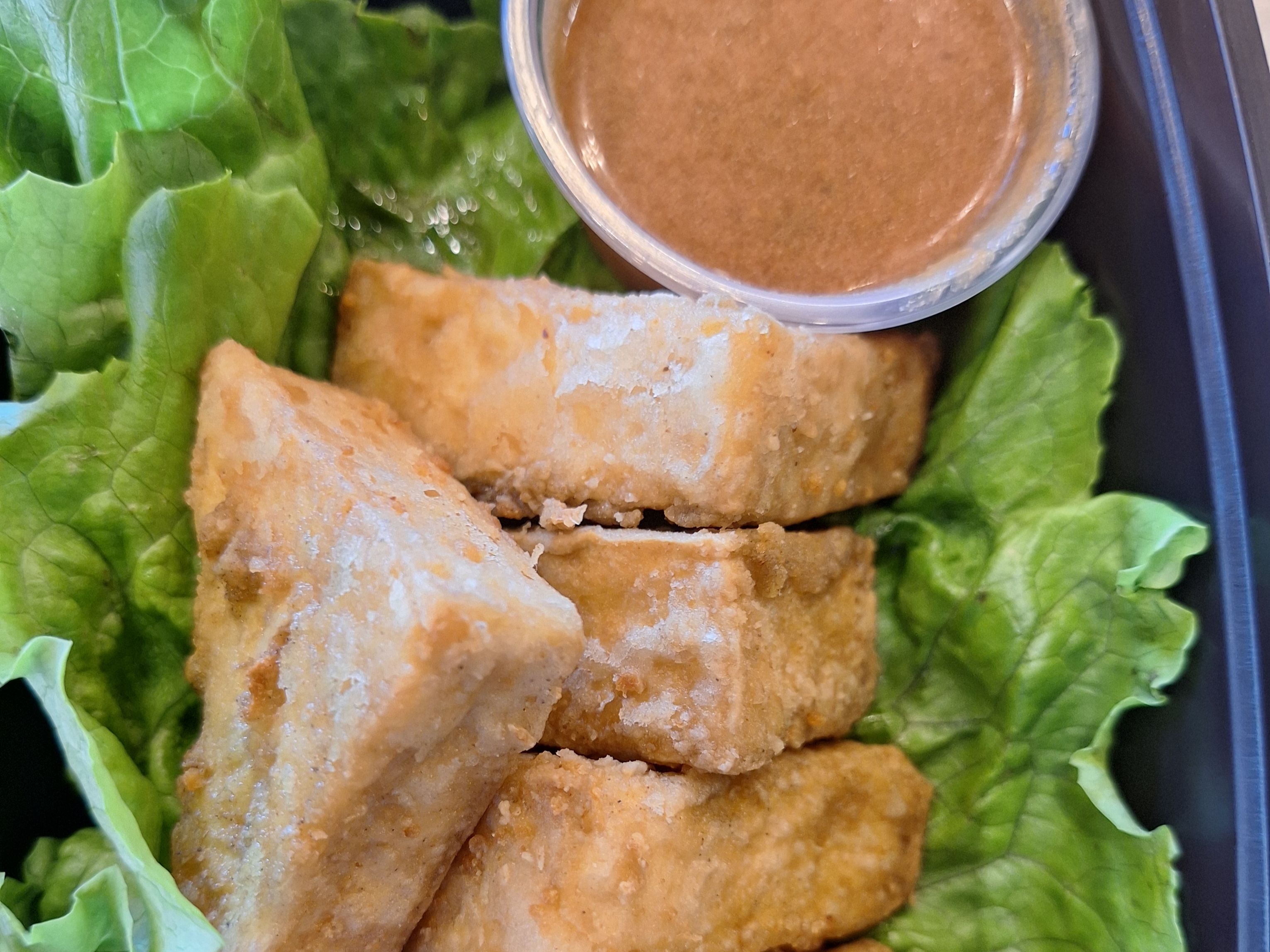 Crispy Fried Tofu.