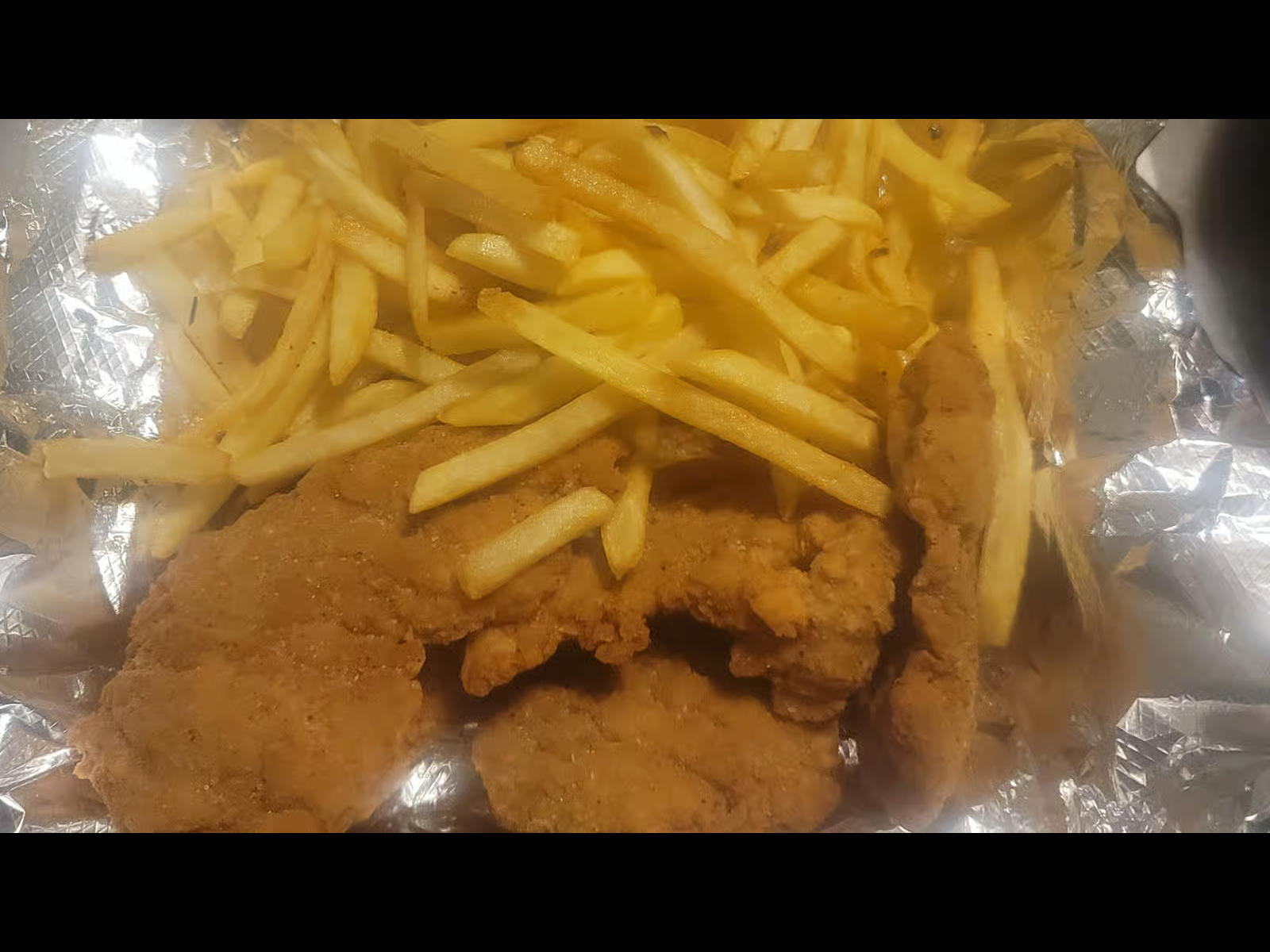 Chicken Strip Basket.