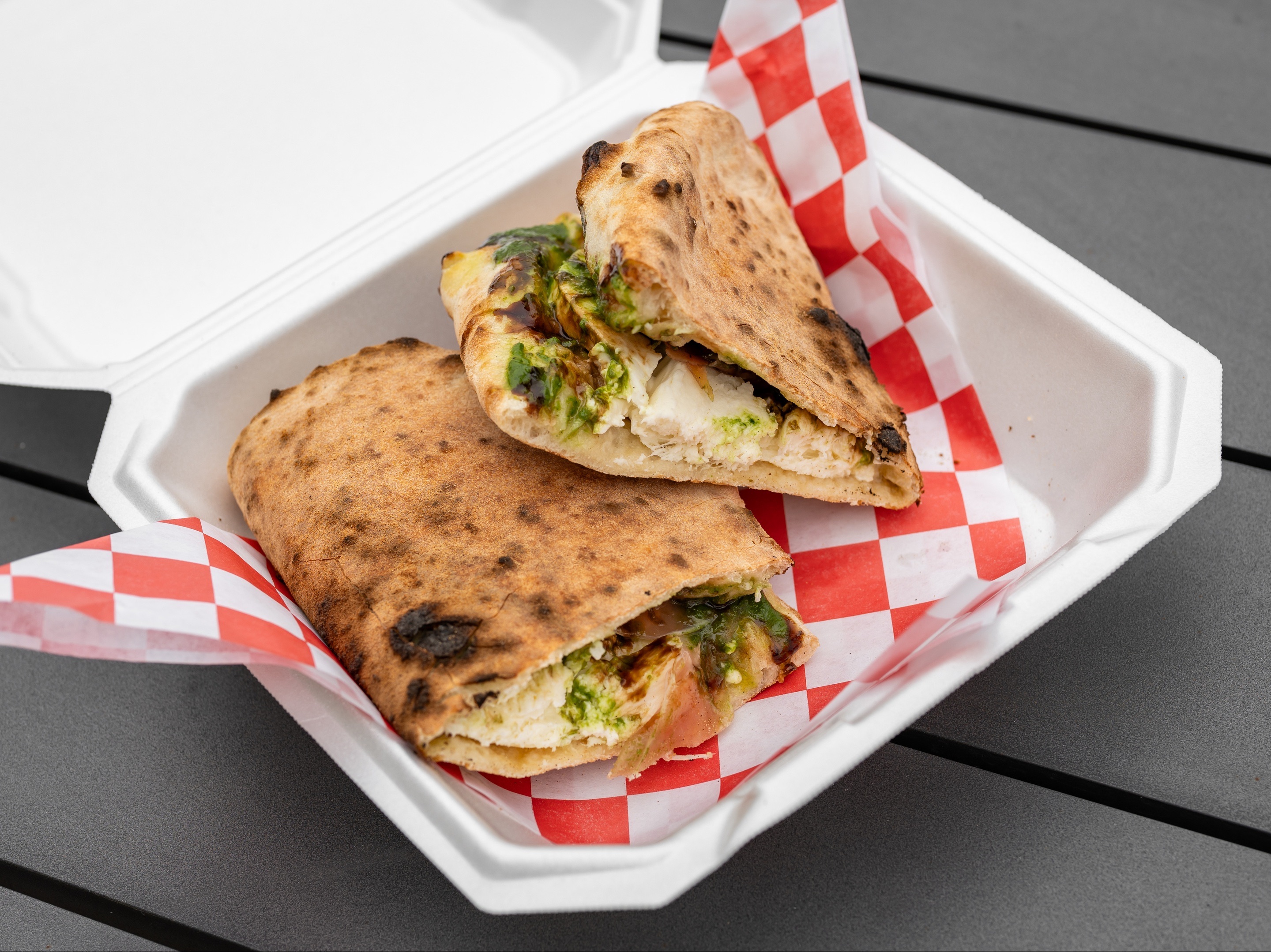 Burrata Pizza Sandwich