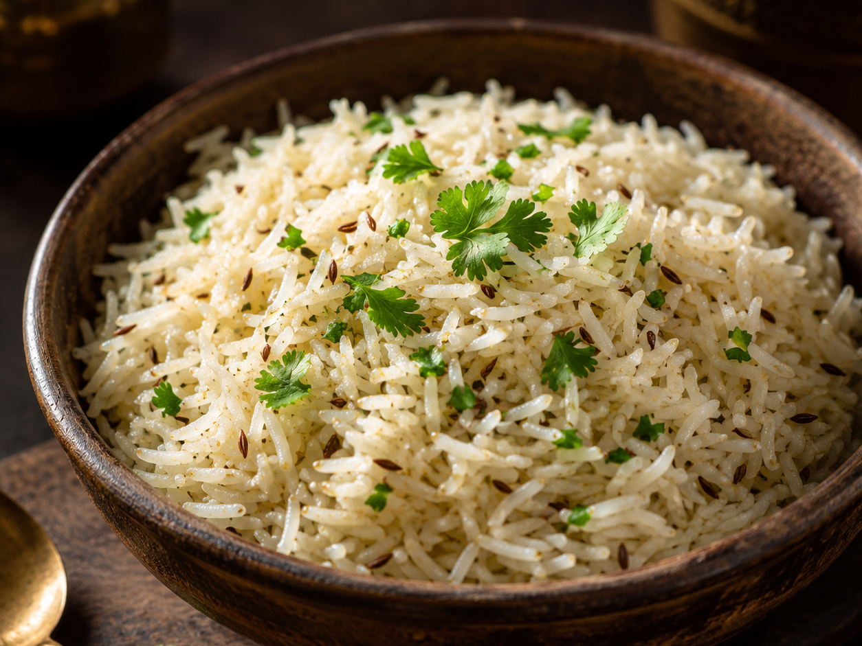 Ghee Jeera Rice.