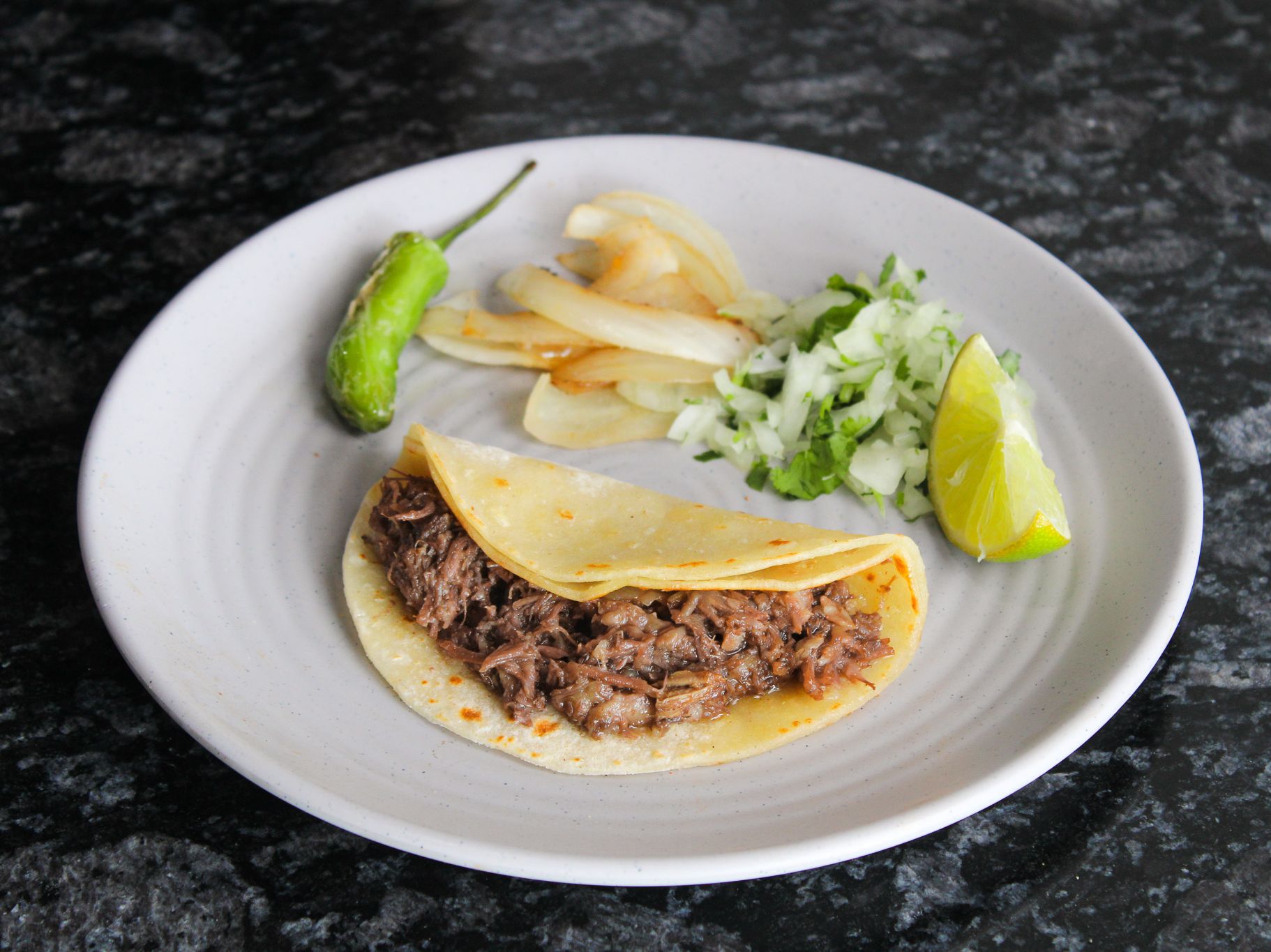 Taco Barbacoa.
